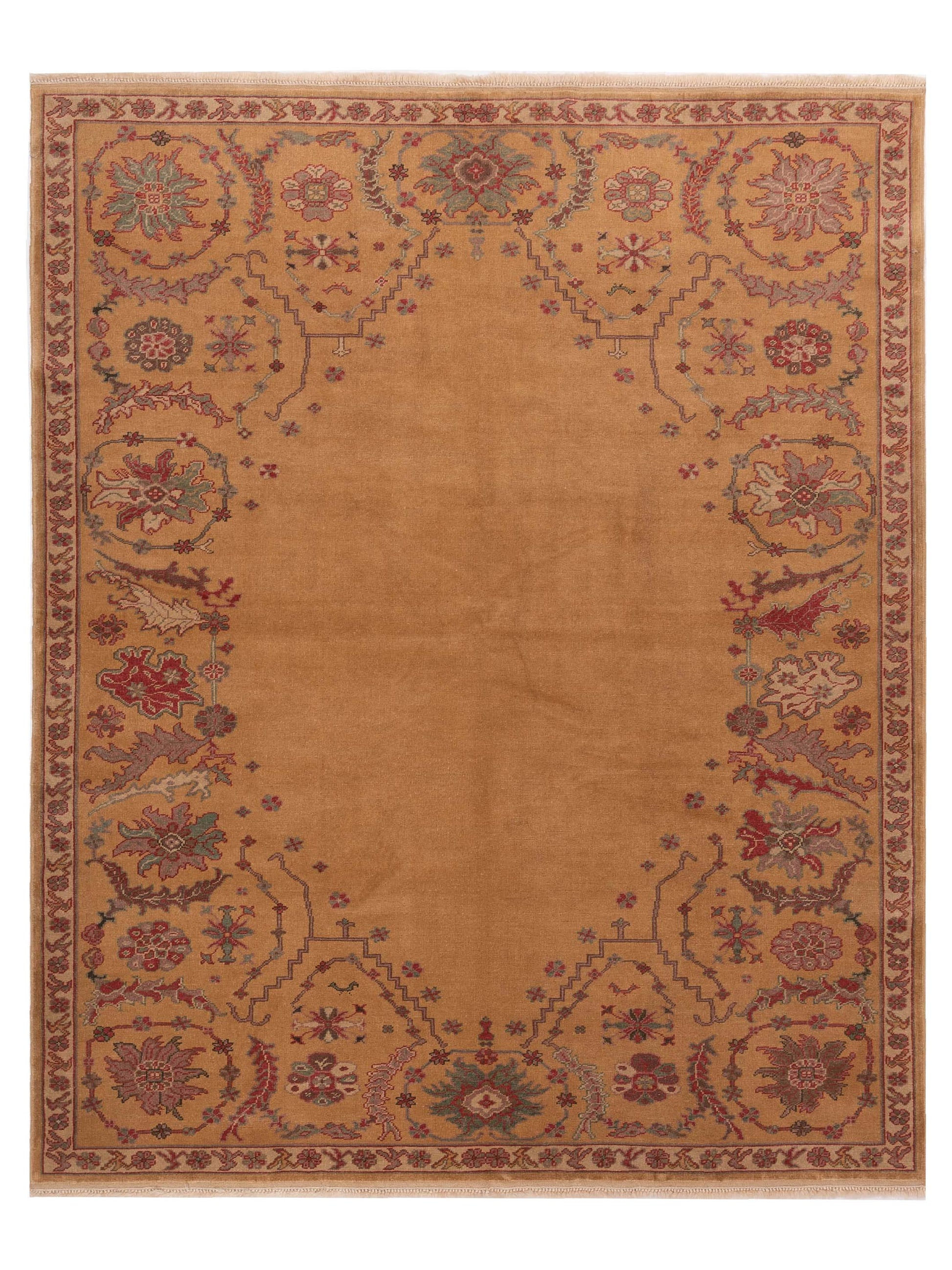 Pasha Antique Loom  Gold Gold Traditional