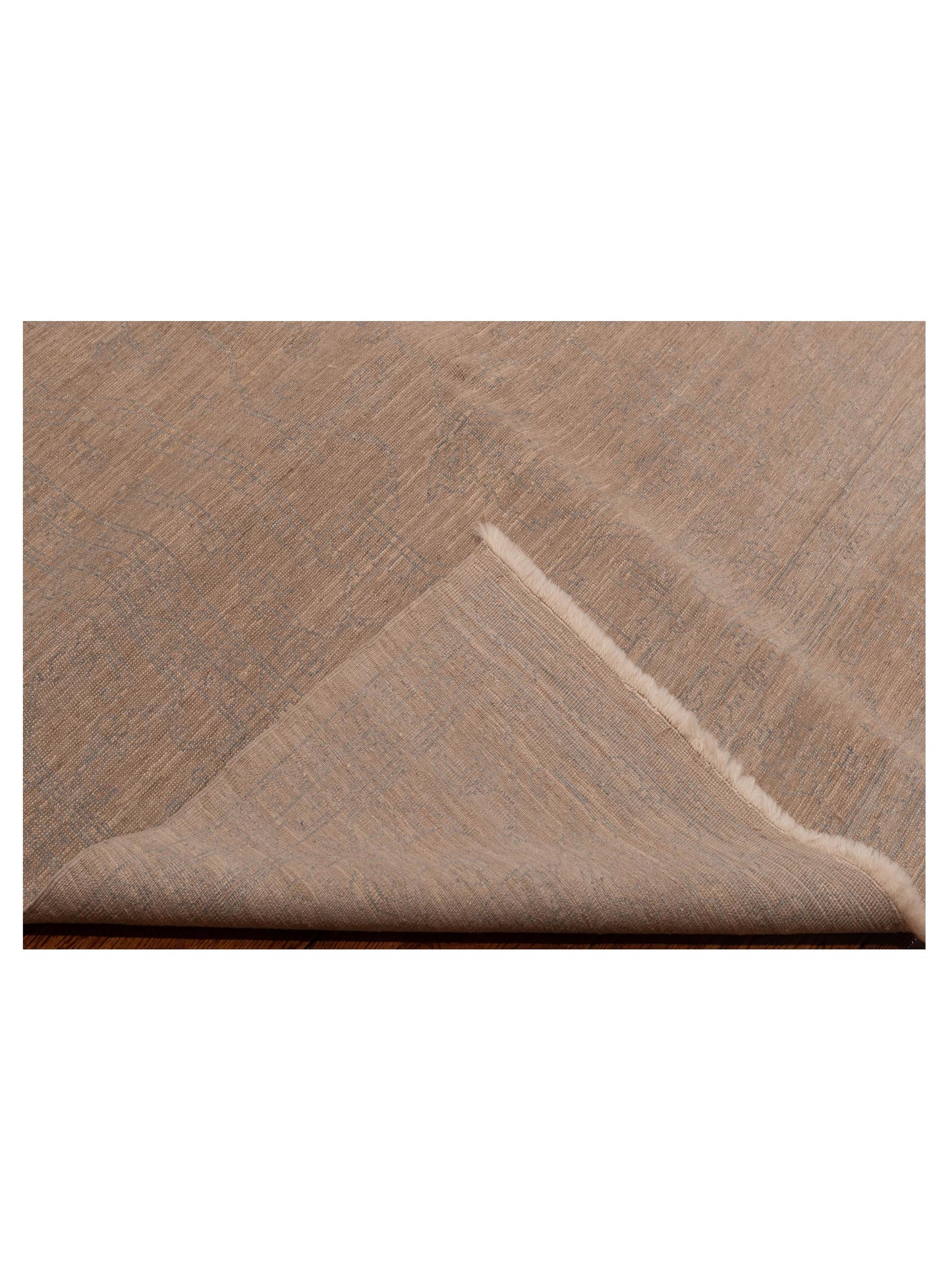 Defne Agate Silver Ice Blue 6.6x9.8  Hand Knotted Rug