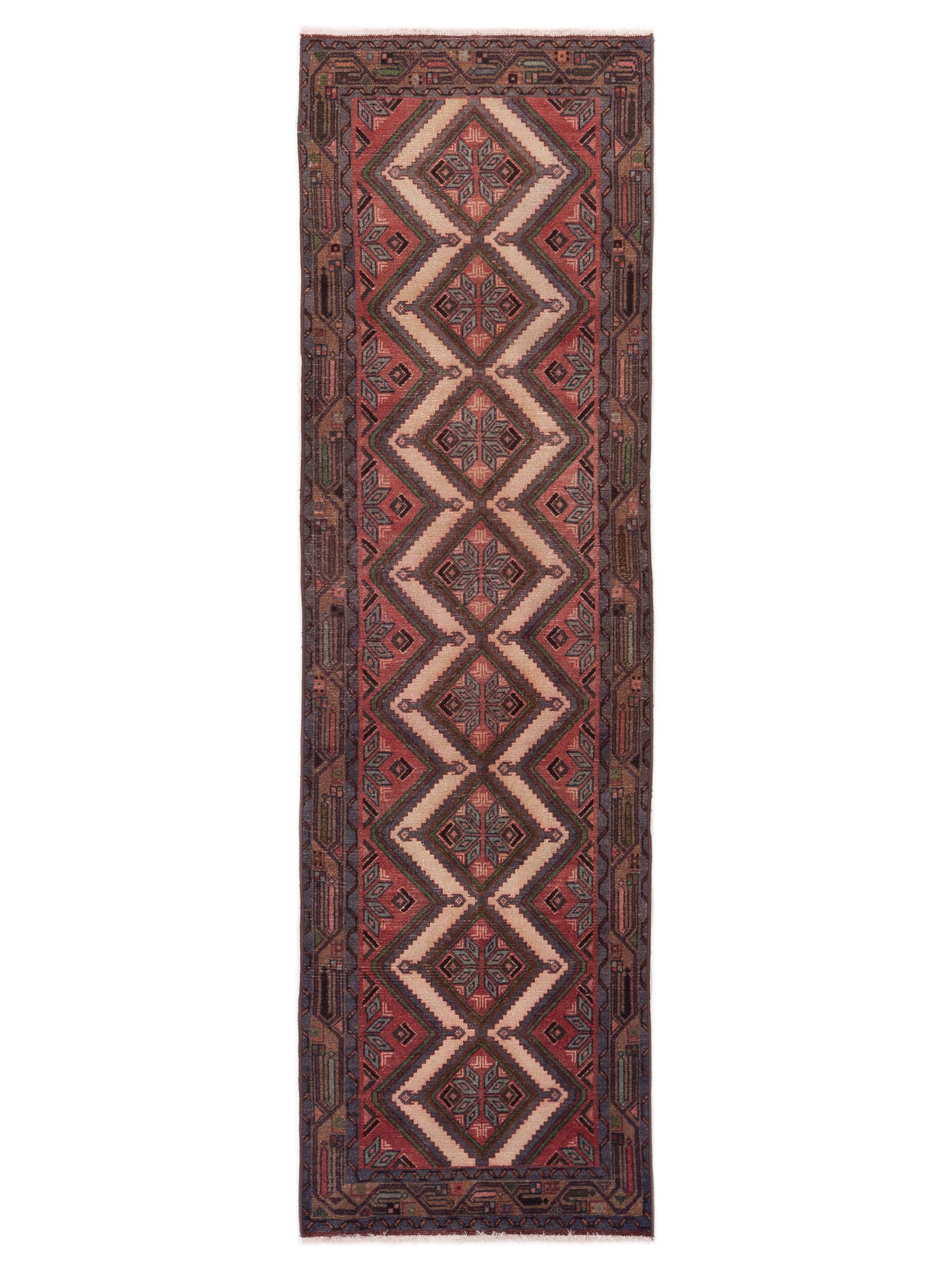 Pasha Antique Heirloom  Ivory Brown Traditional