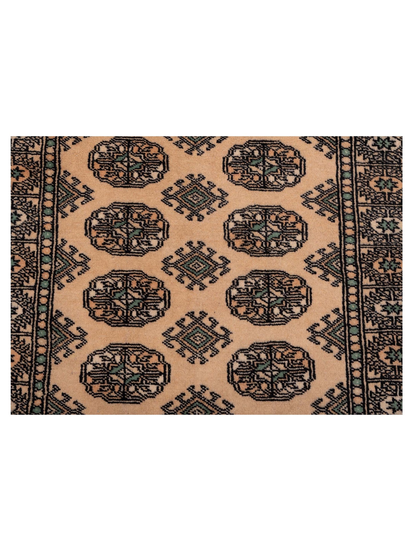 Bokhara 147877 Beige Beige 3.1x4.7 Hand Knotted Rug