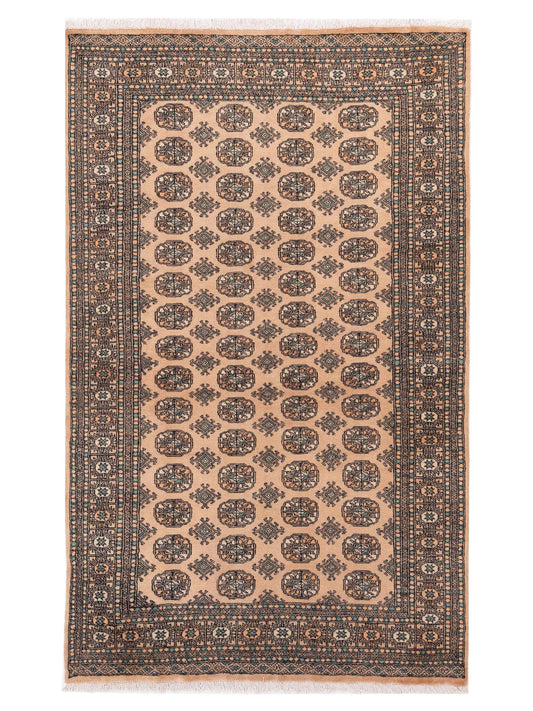 Nomad Bokhara  Beige Beige Traditional