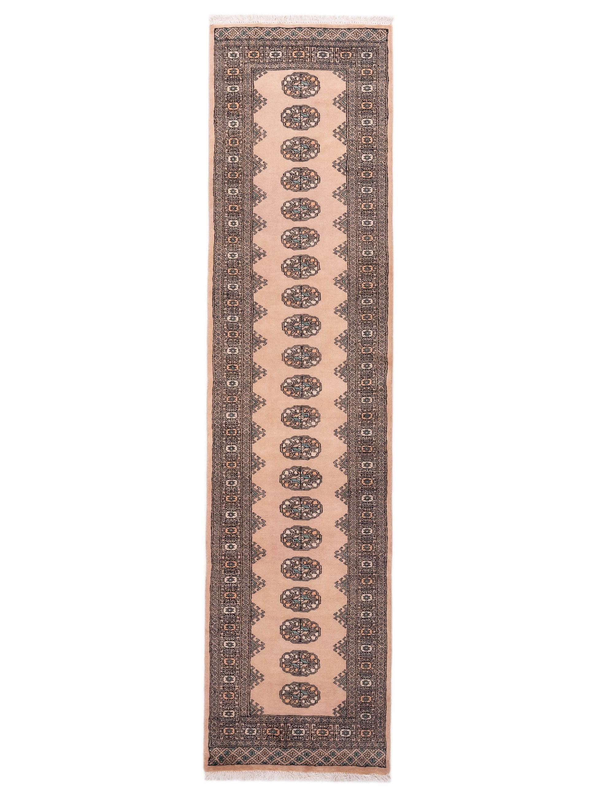 Nomad Bokhara  Beige Beige Traditional