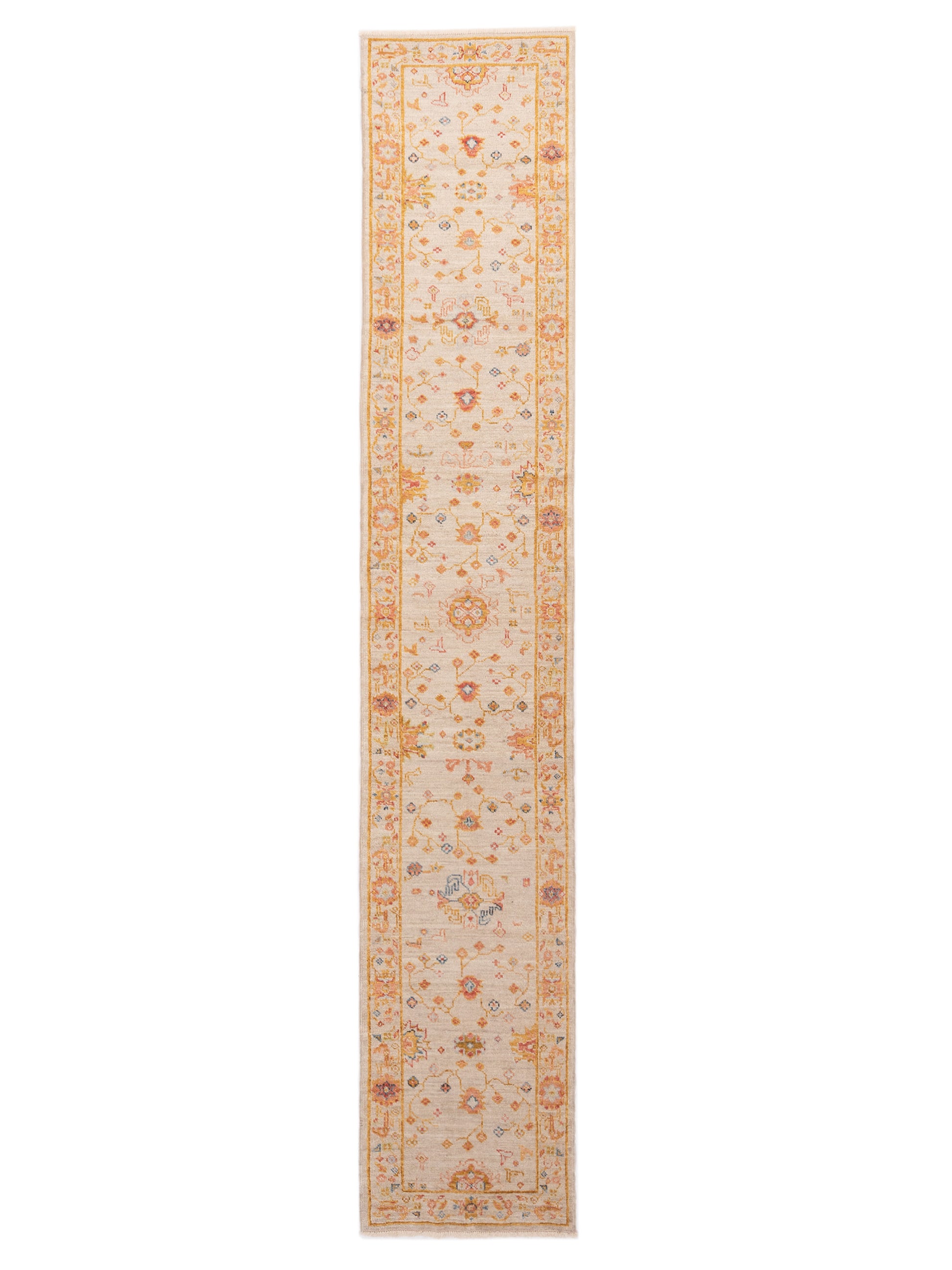 Anadol Angora Oushak  Ivory Ivory Traditional
