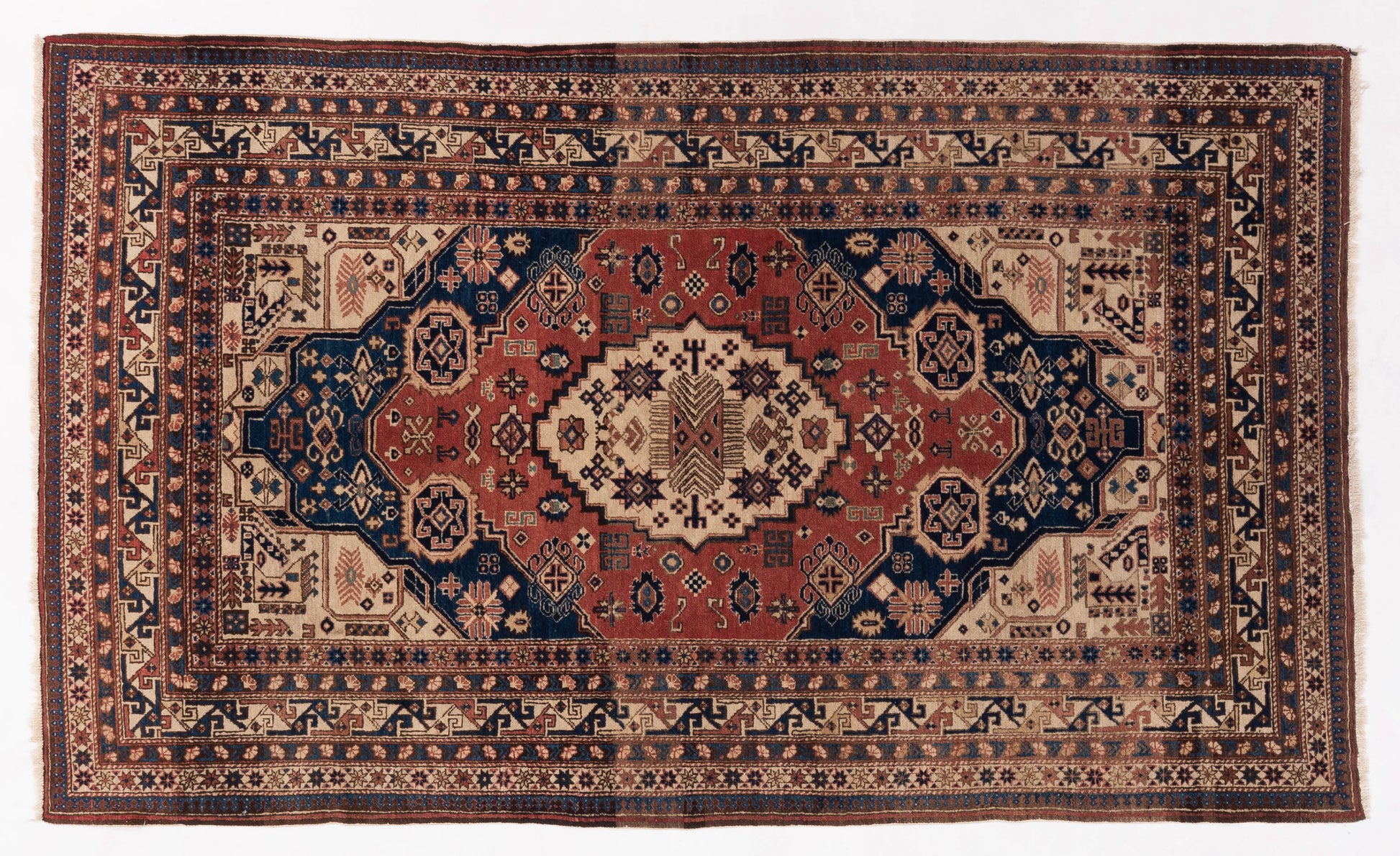 Pasha Old Anatolian  Rust Brown Traditional
