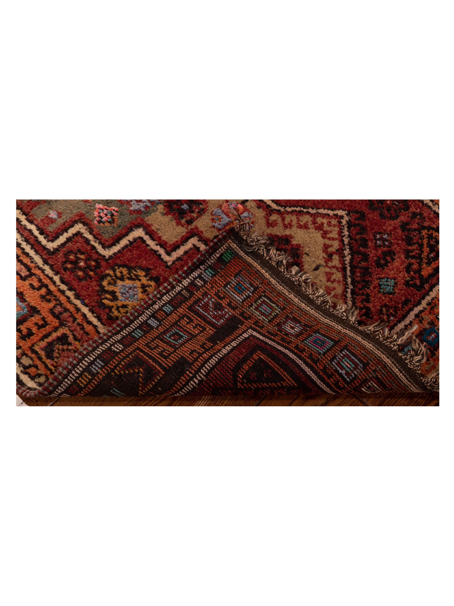Old Anatolian 148487 Brown Orange 2.8x5 Hand Knotted Rug