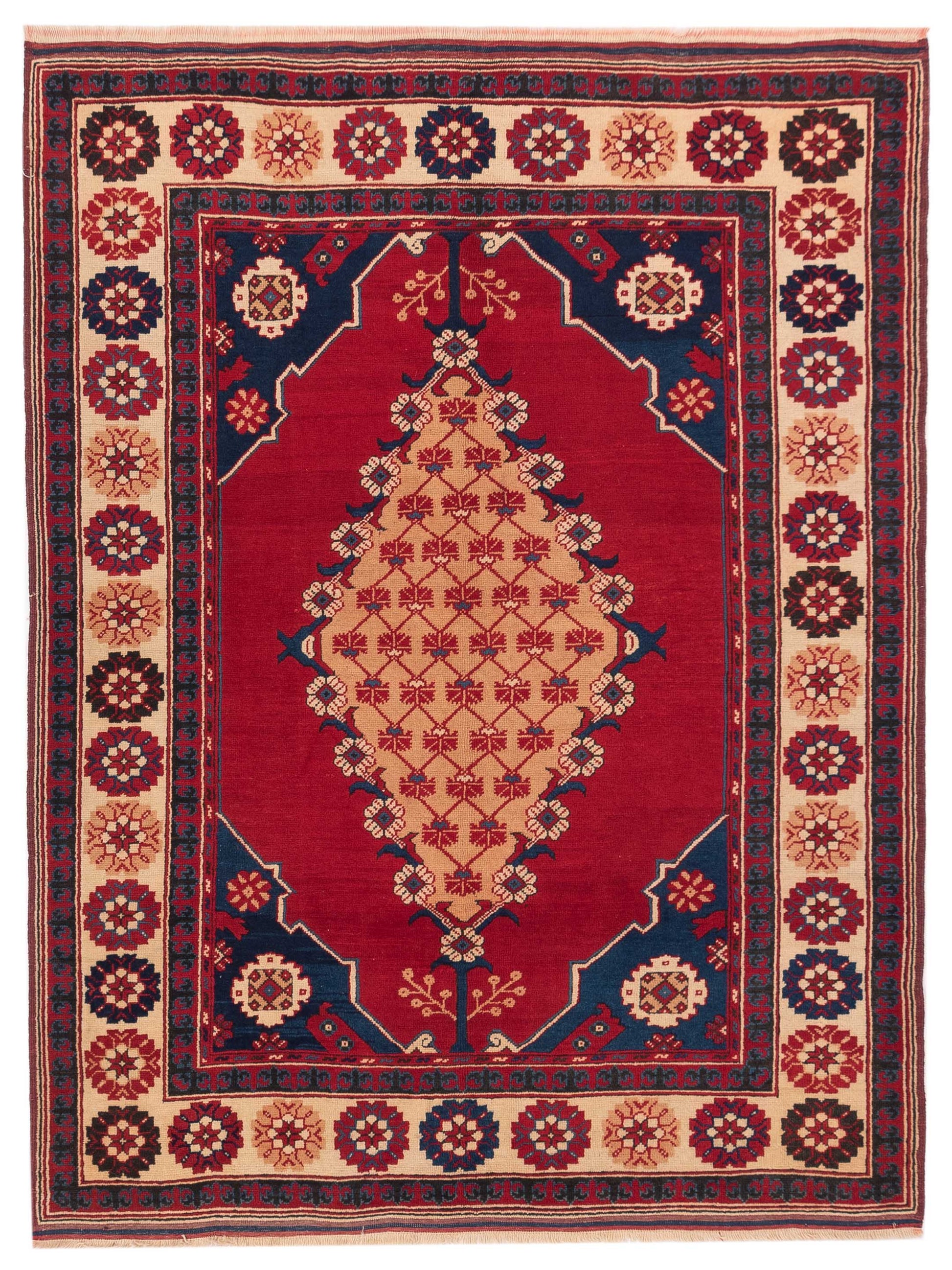 Pasha Old Anatolian  Red Ivory Traditional