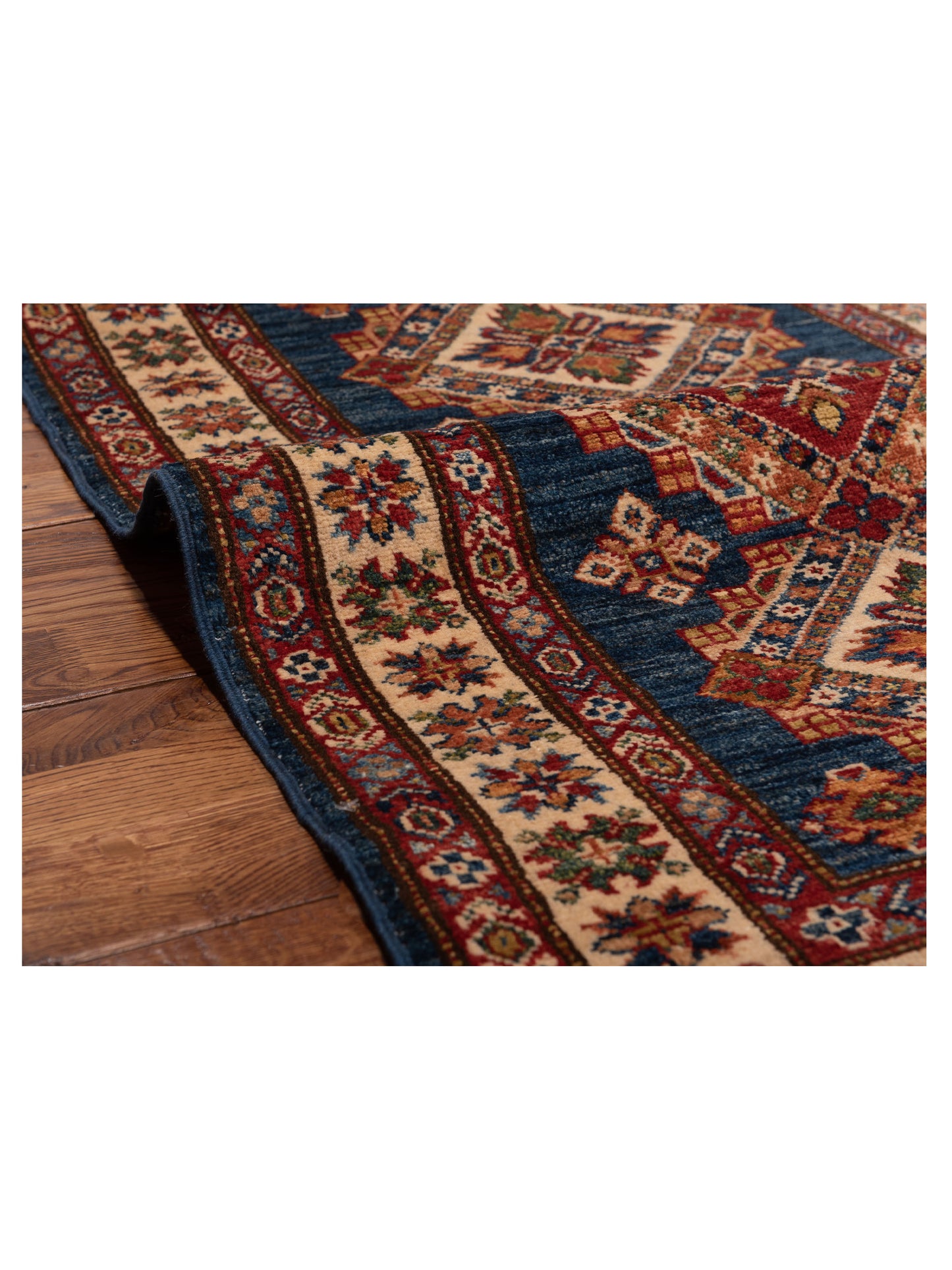 Kars 148960 Navy Ivory 2.7x4.1 Hand Knotted Rug