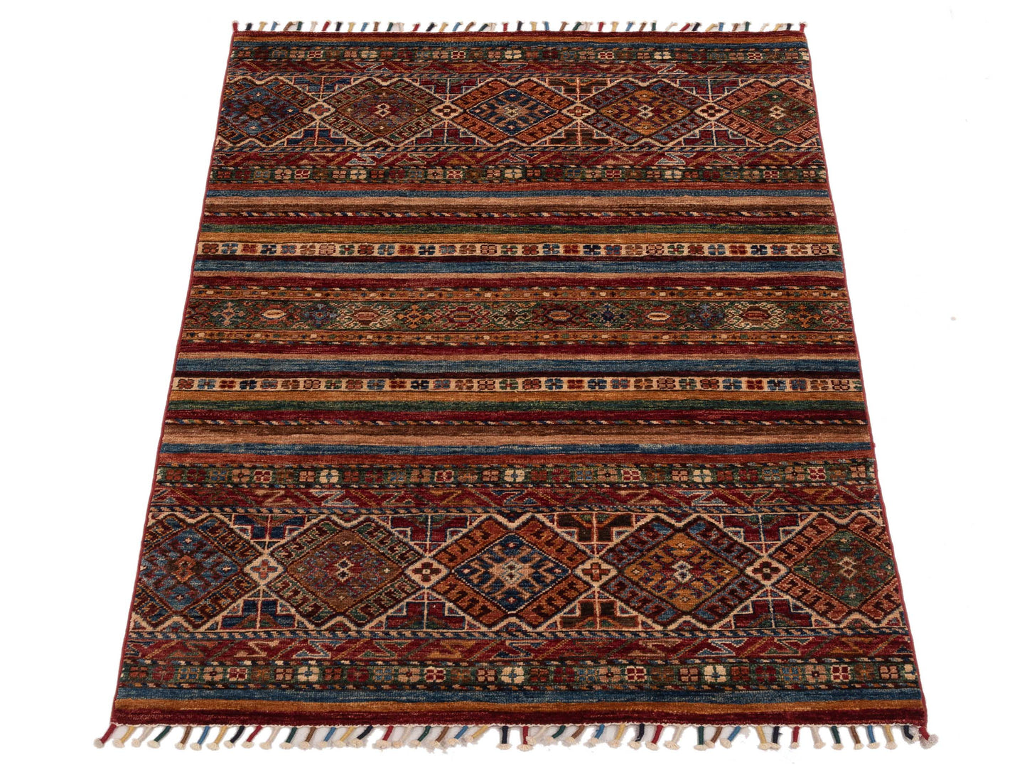 Horosan 149046 Multi Multi 3.5x5.2 Hand Knotted Rug