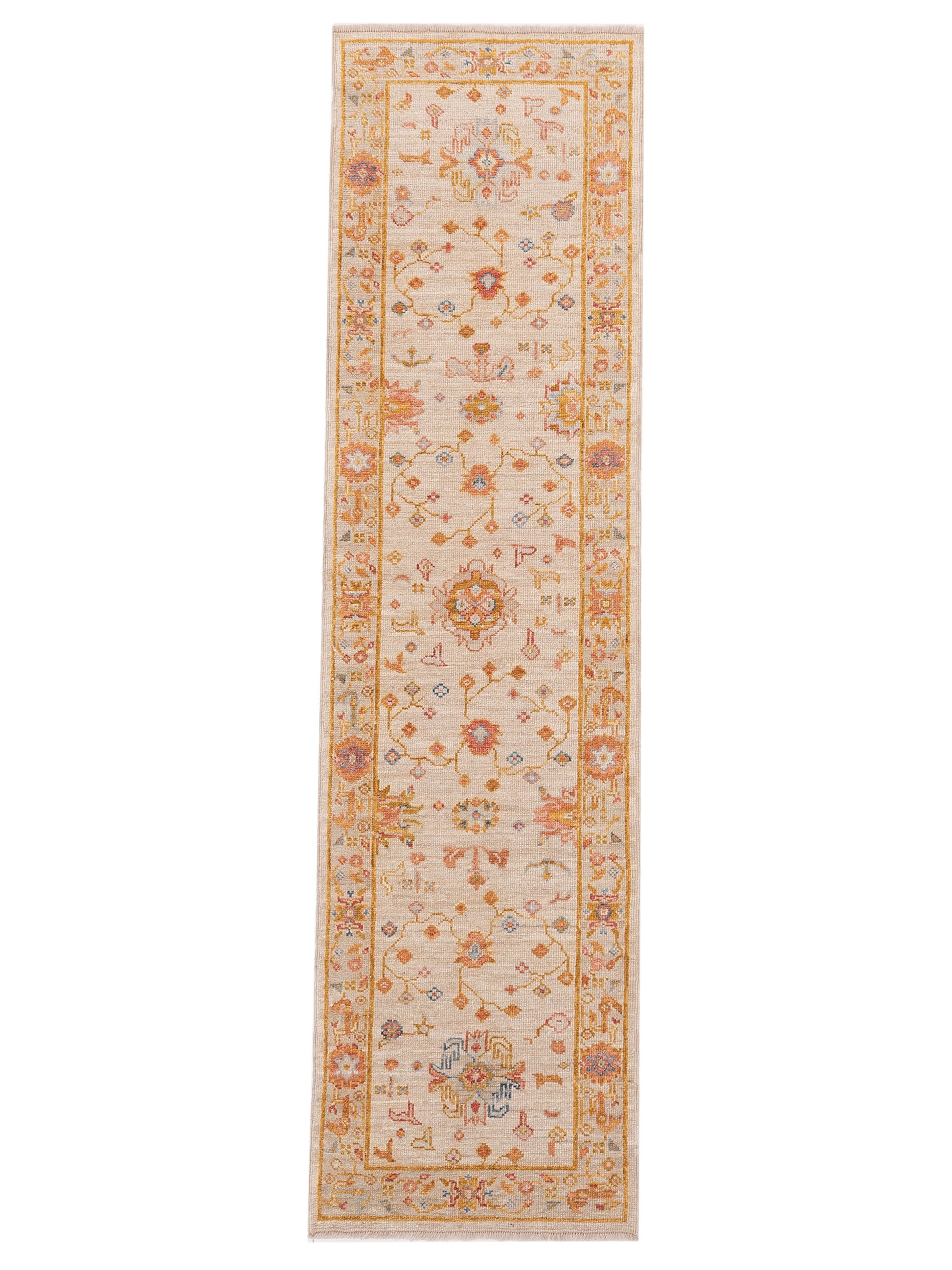 Anadol Angora Oushak  Ivory Ivory Traditional