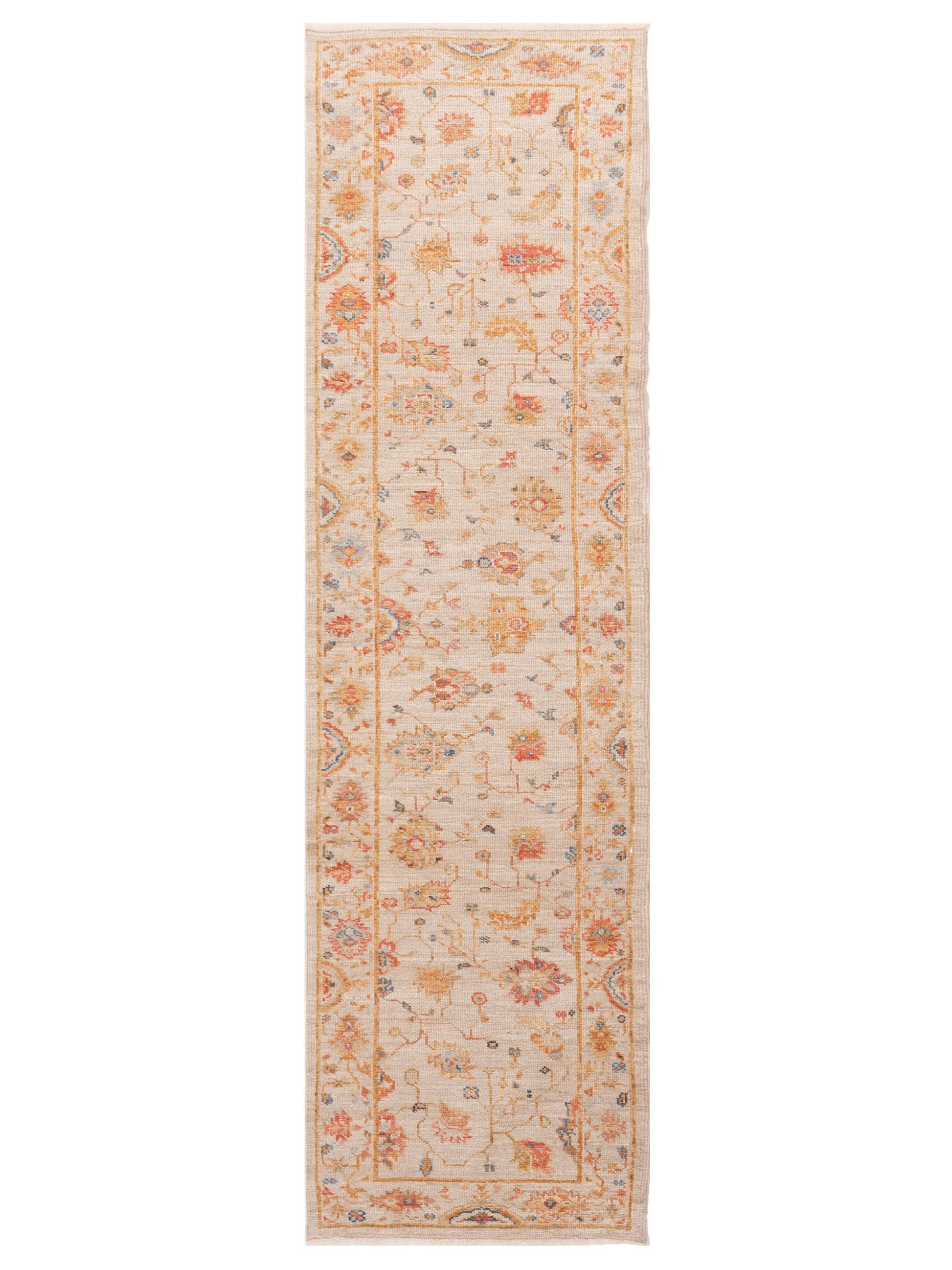 Anadol Angora Oushak  Ivory Ivory Traditional