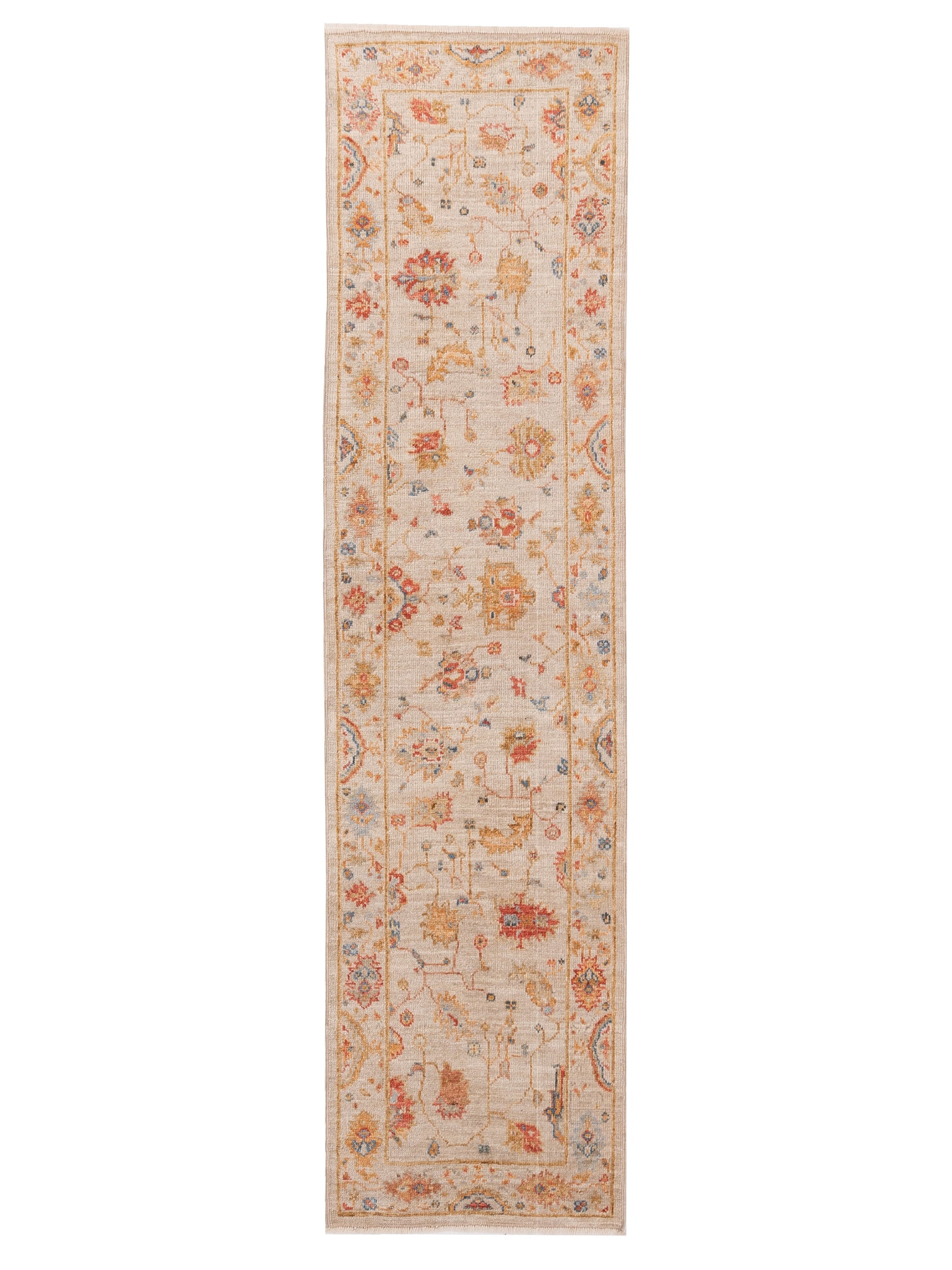 Anadol Angora Oushak  Ivory Ivory Traditional