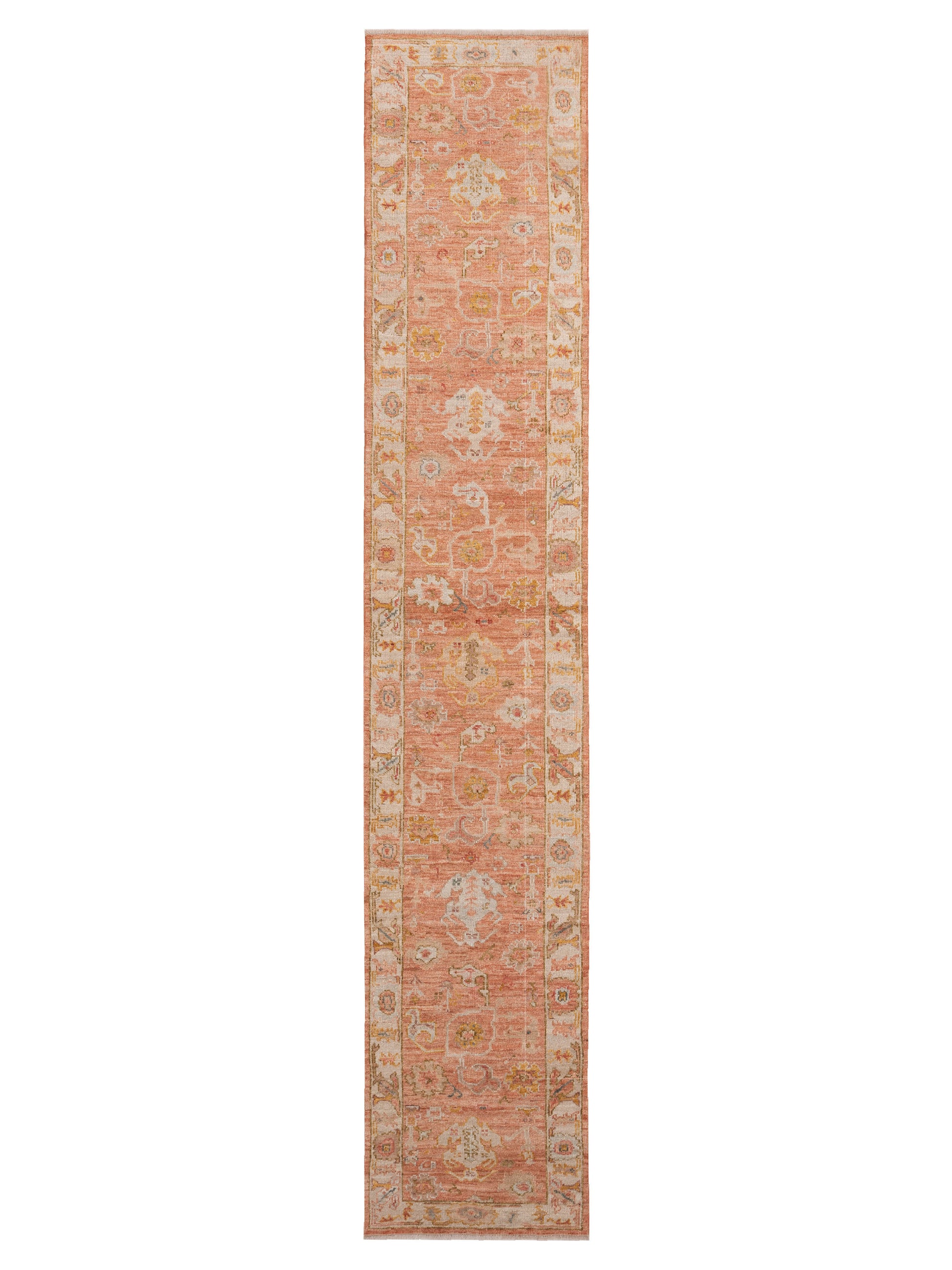 Anadol Angora Oushak  Pink Ivory Traditional