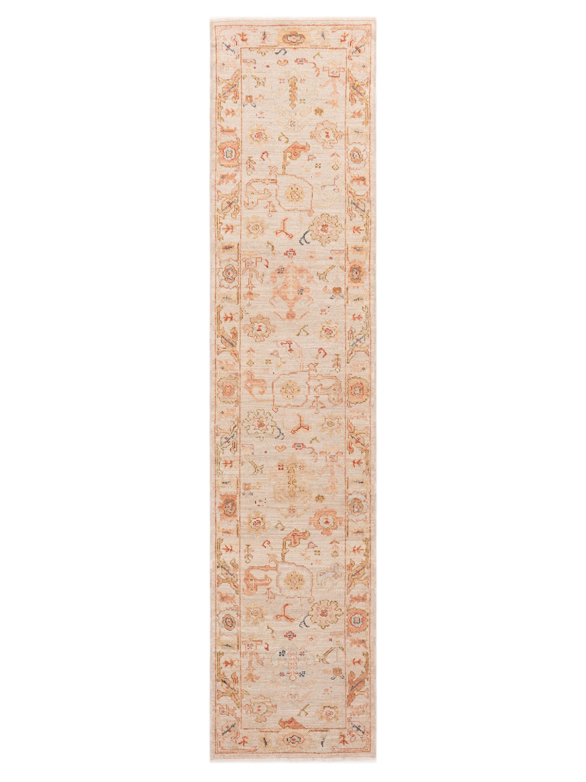 Anadol Angora Oushak  Ivory Ivory Traditional
