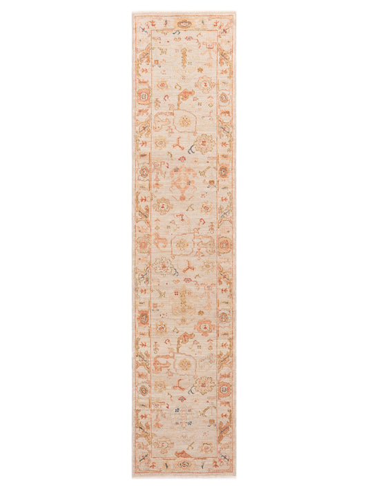 Anadol Angora Oushak  Ivory Ivory Traditional