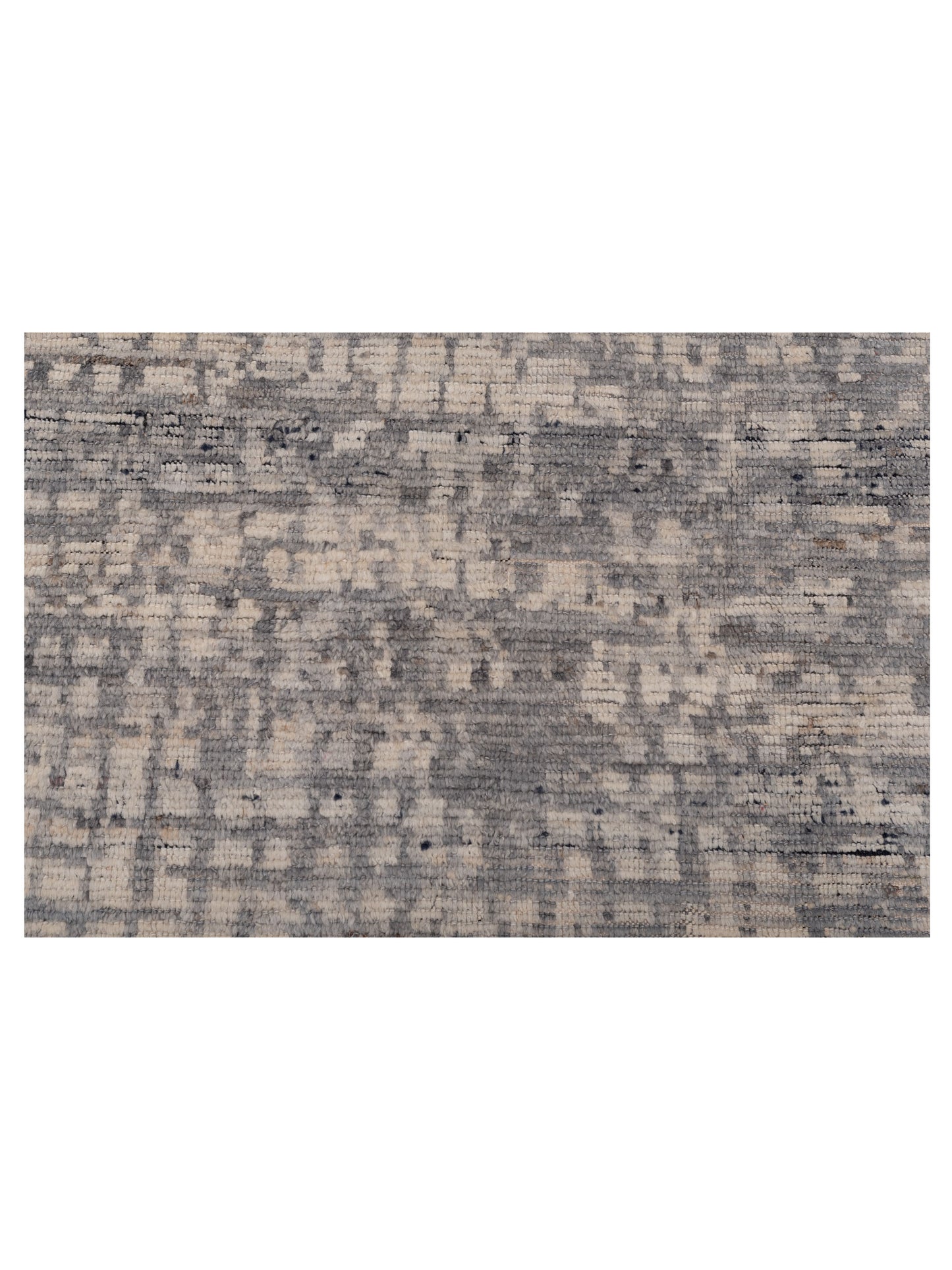 Atlas 149671 Ivory Gray 8x10 Hand Knotted Rug