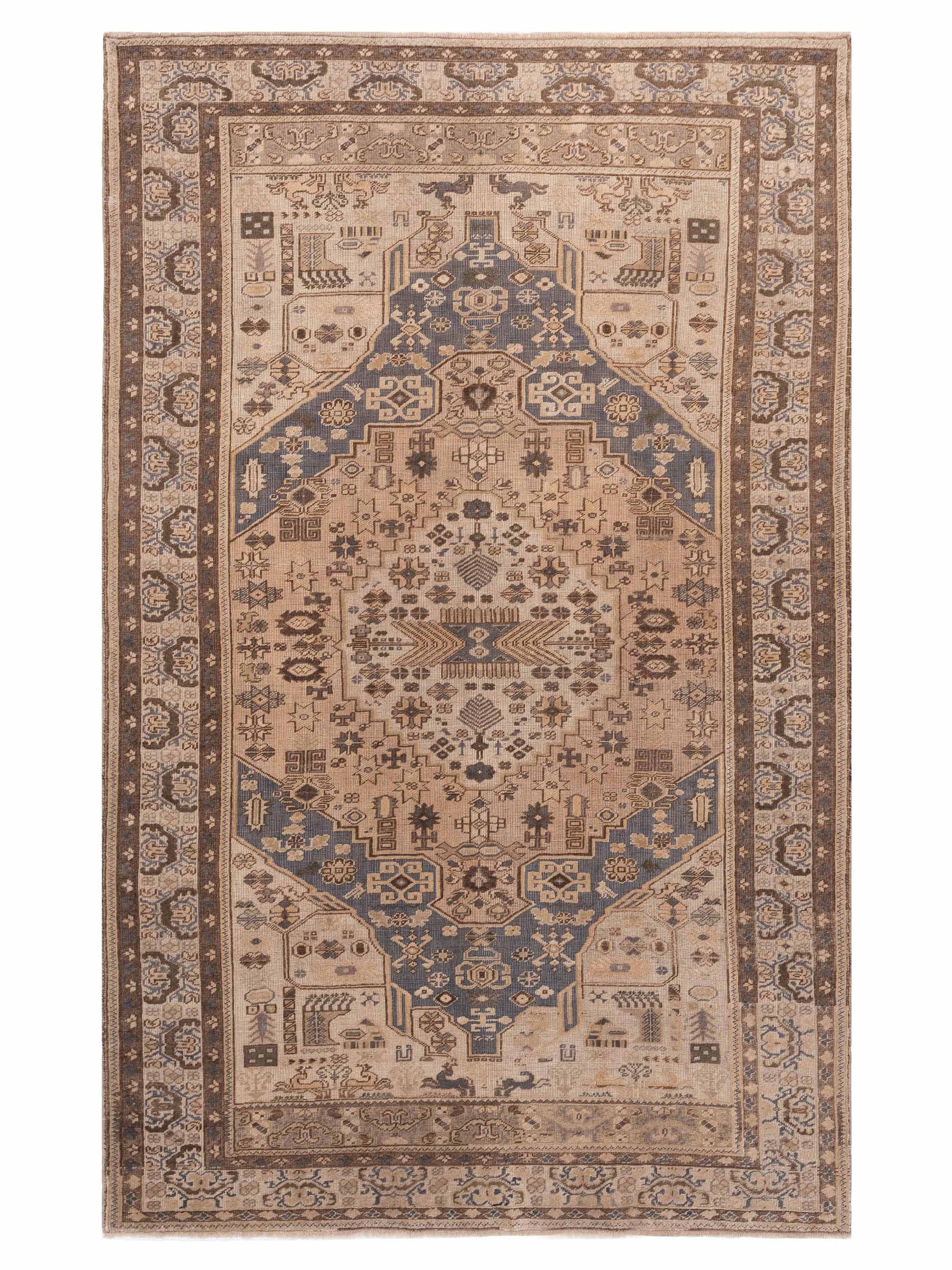 Pasha Old Anatolian  Brown Brown Traditional