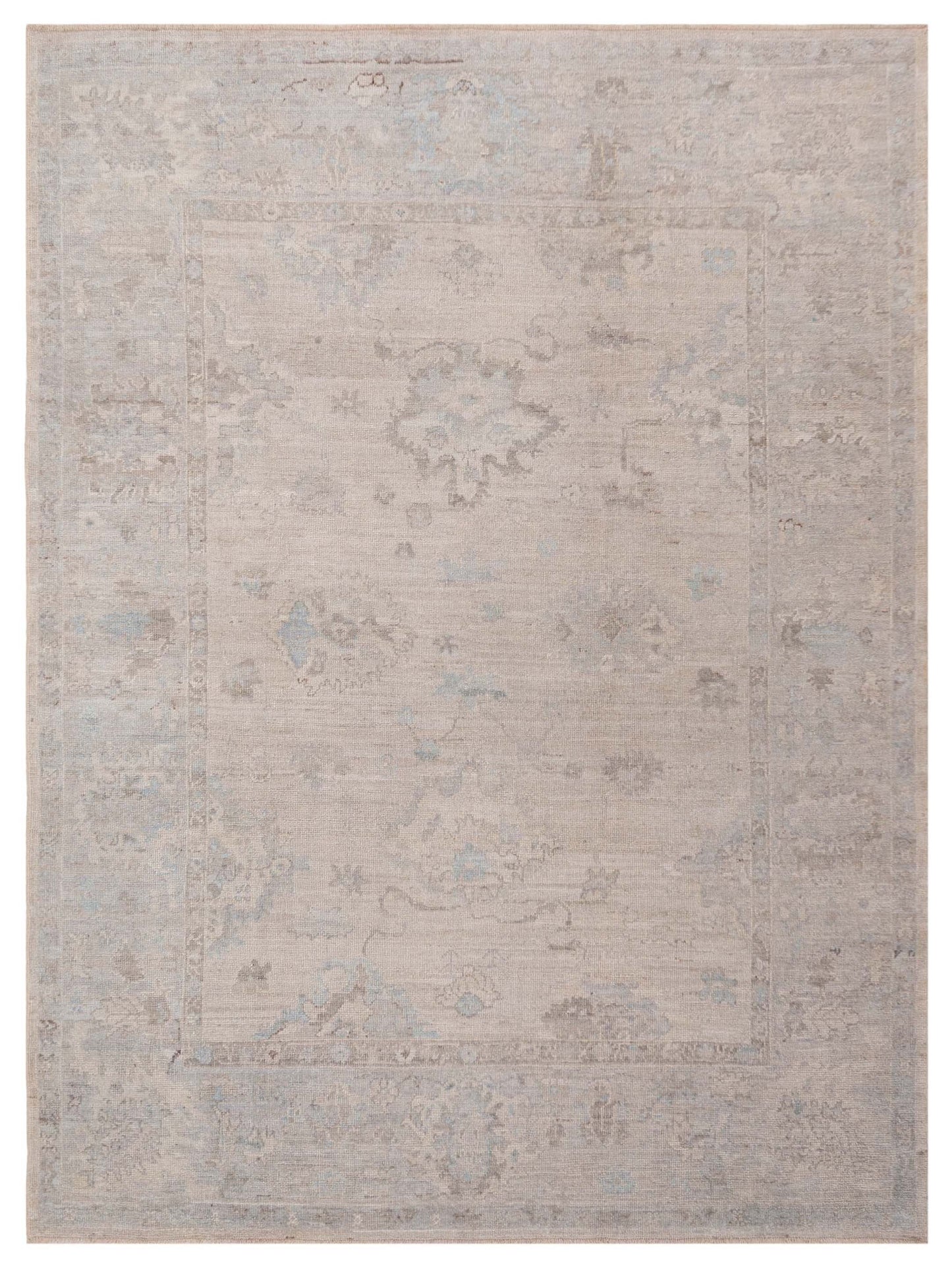 Anadol Angora Oushak  Gray Gray Traditional