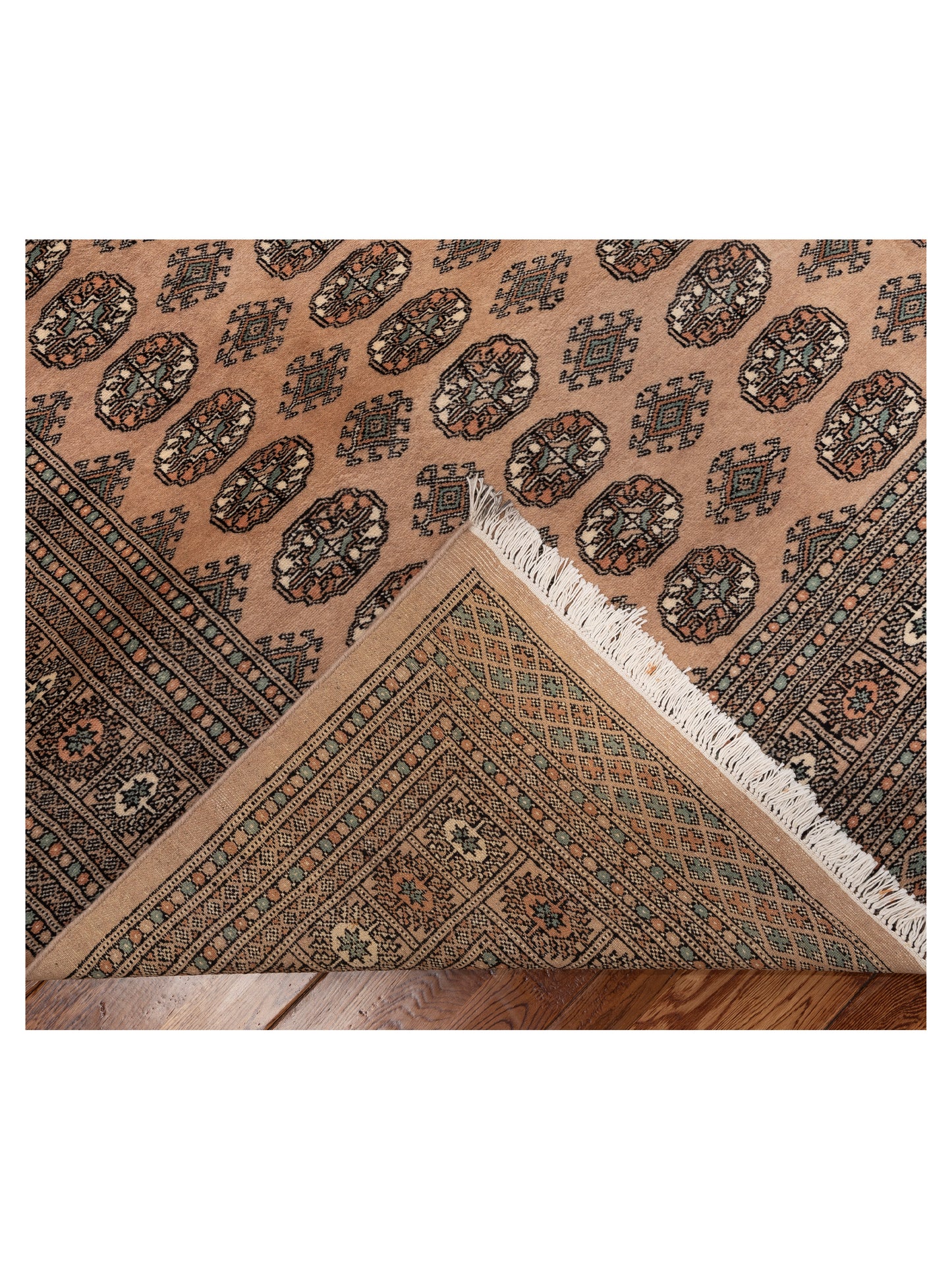 Bokhara 151431 Beige Beige 9x12.1 Hand Knotted Rug