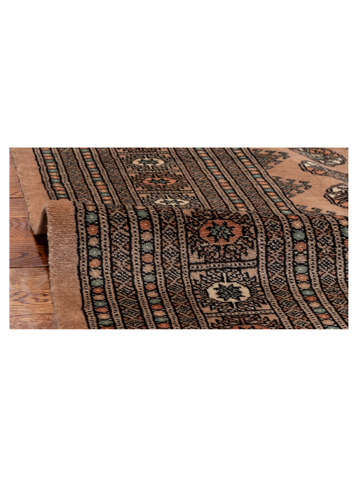 Bokhara 151431 Beige Beige 9x12.1 Hand Knotted Rug