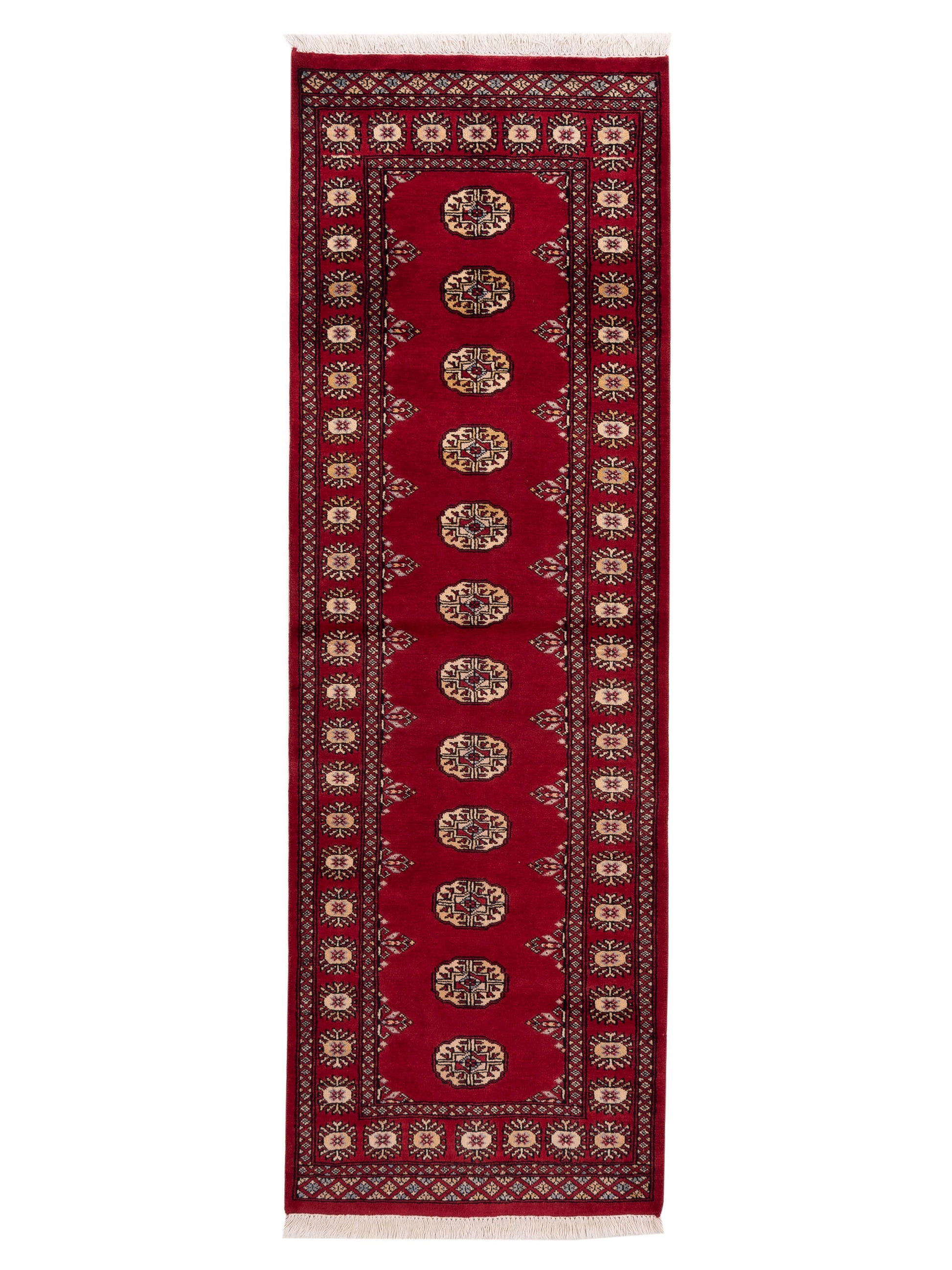 Nomad Bokhara  Red Red Traditional