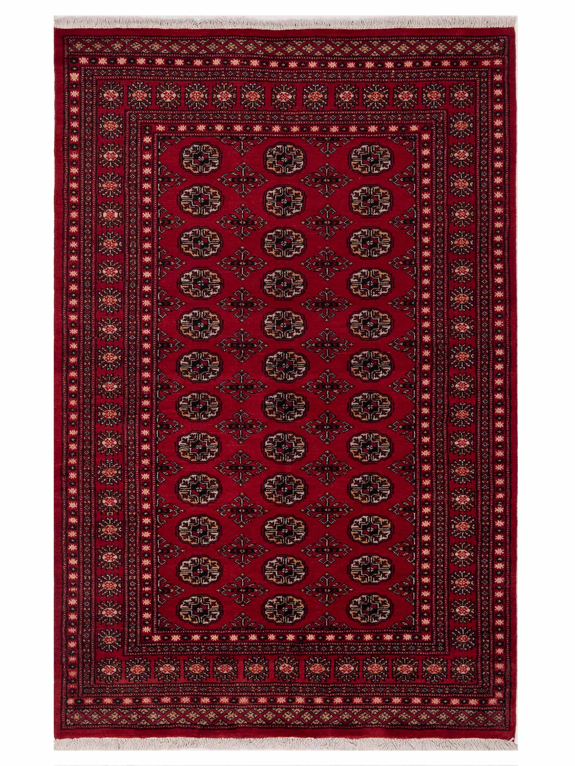 Nomad Bokhara  Red Red Traditional