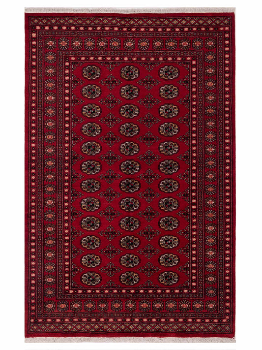 Nomad Bokhara  Red Red Traditional
