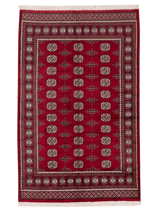 Nomad Bokhara  Red Red Traditional