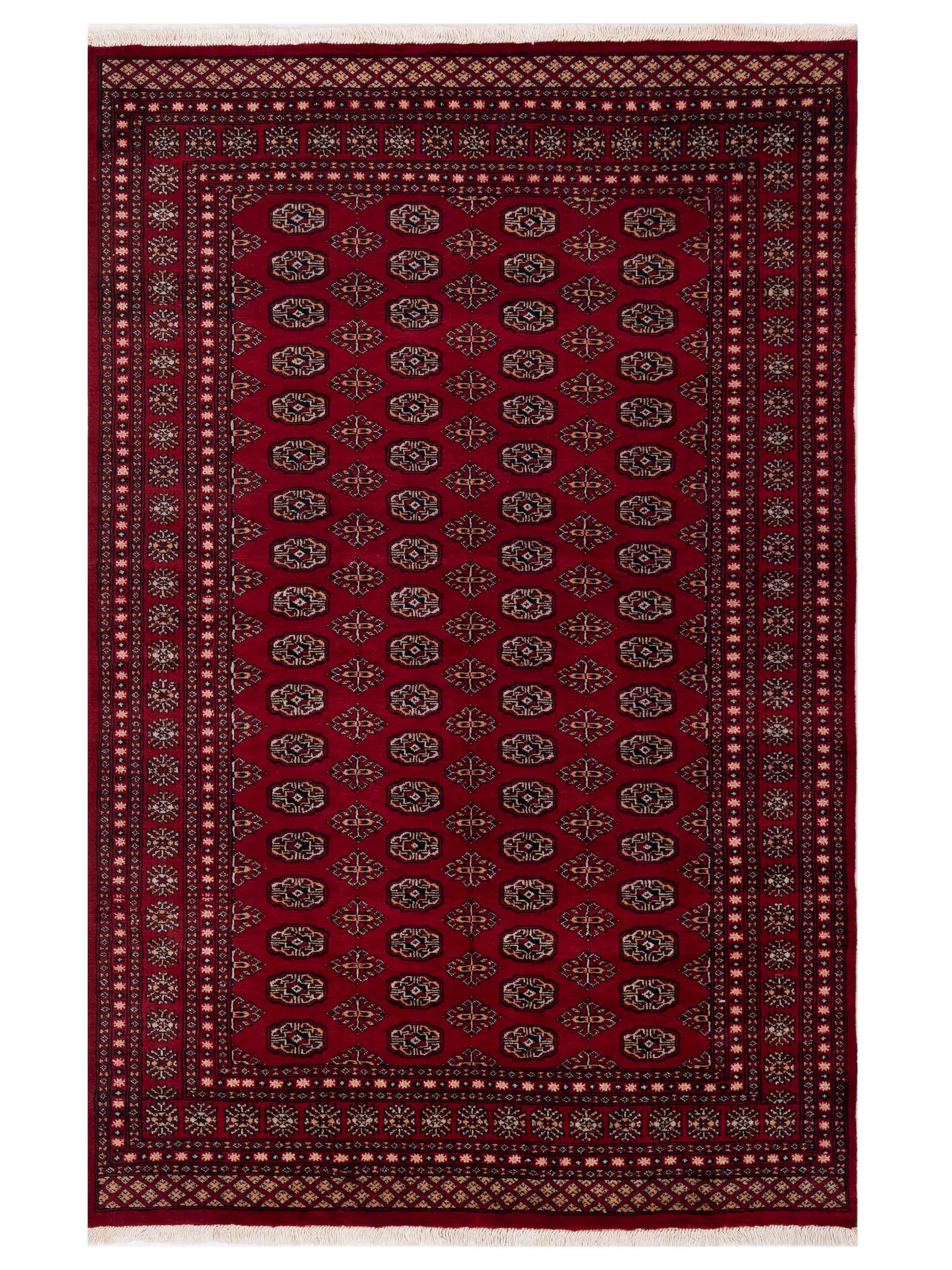 Nomad Bokhara  Red Red Traditional