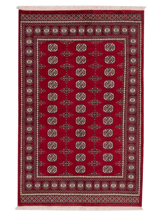 Nomad Bokhara  Red Red Traditional