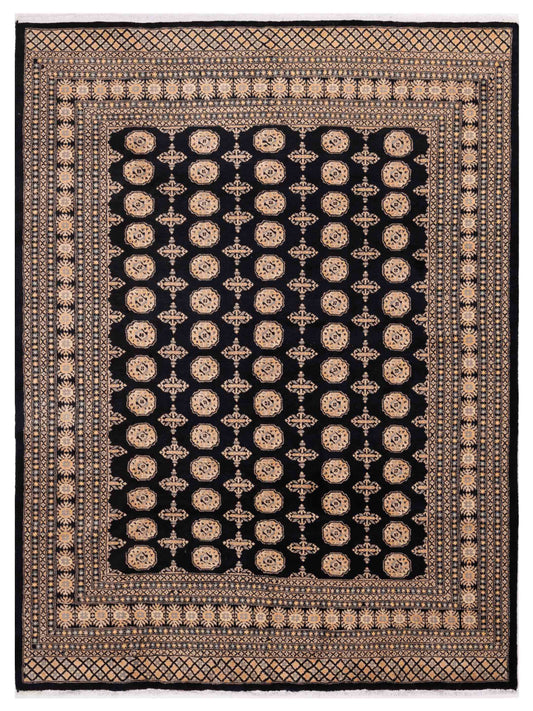 Nomad Bokhara  Black Black Traditional