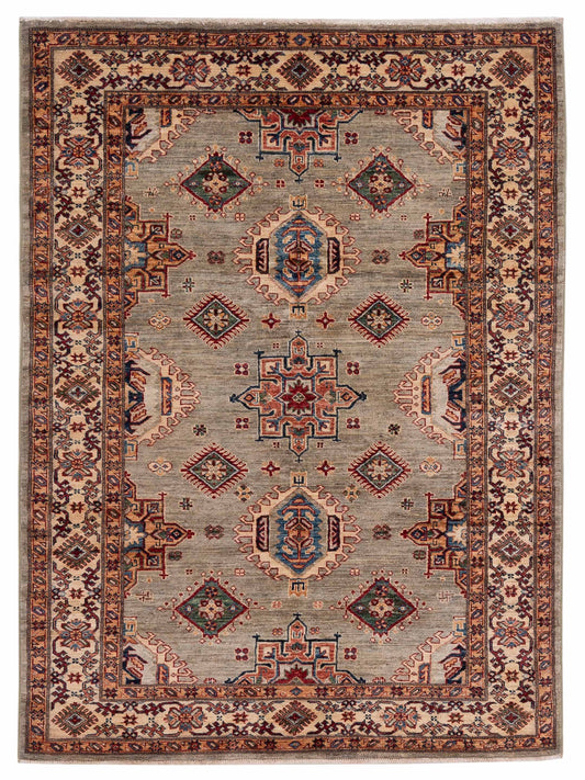 Nomad Kars 151716 Gray Beige Hand Knotted Rug