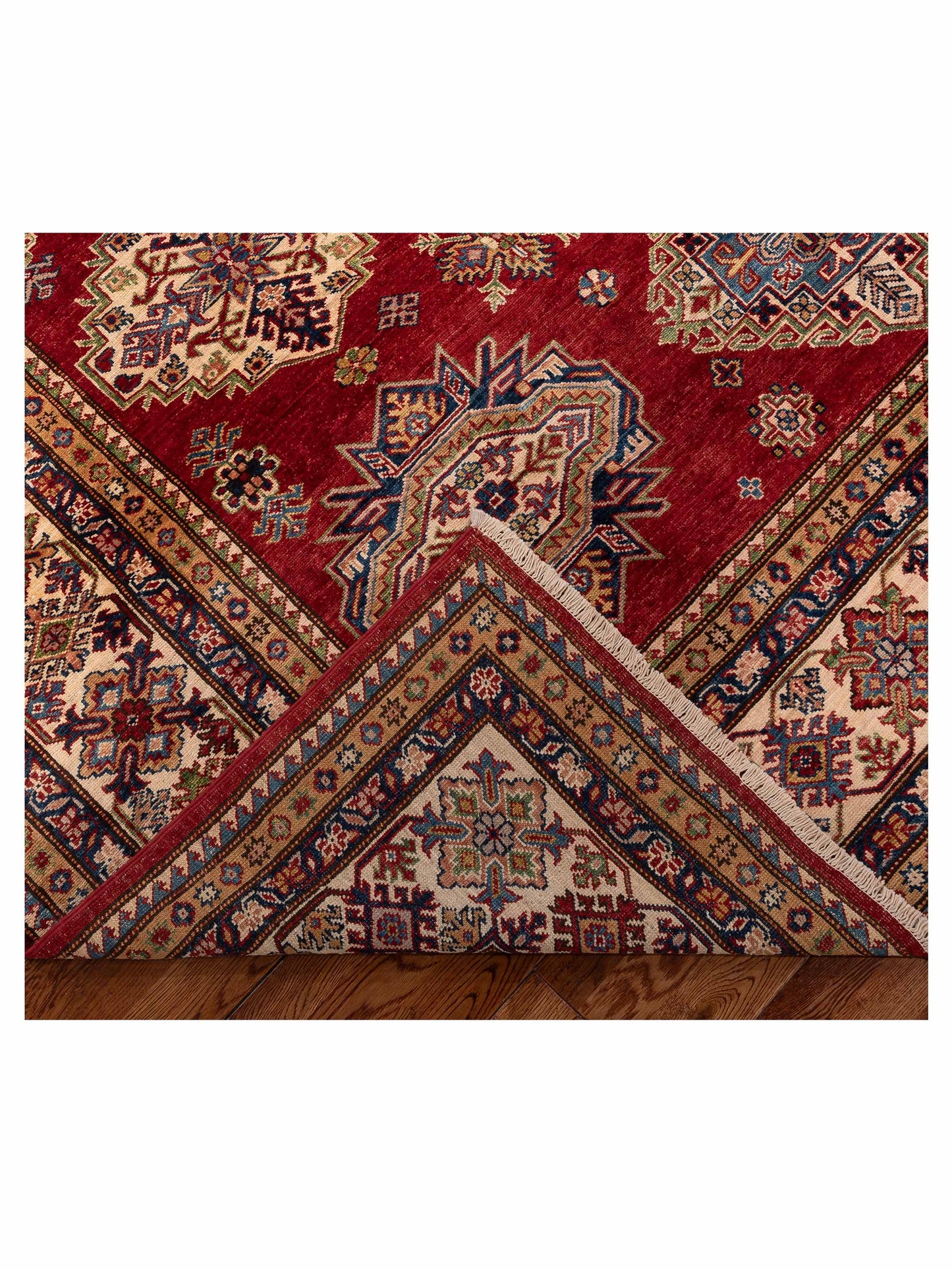 Kars 151917 Red Ivory 8x9.11 Hand Knotted Rug