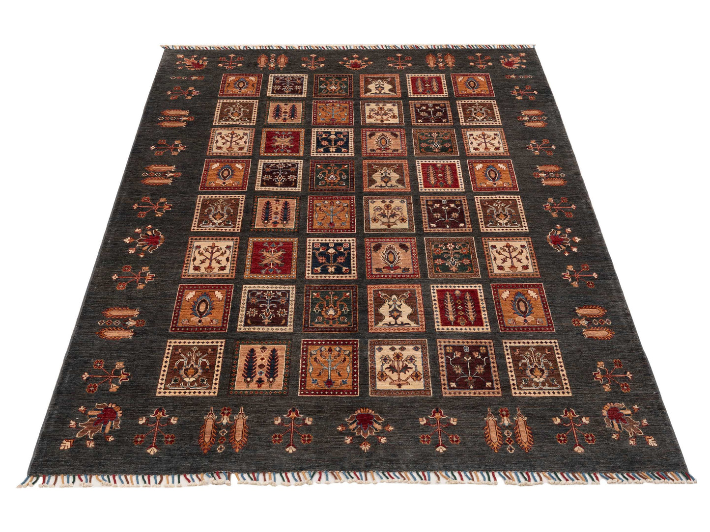 Horosan 151965 Multi Multi 6.11x9.11 Hand Knotted Rug