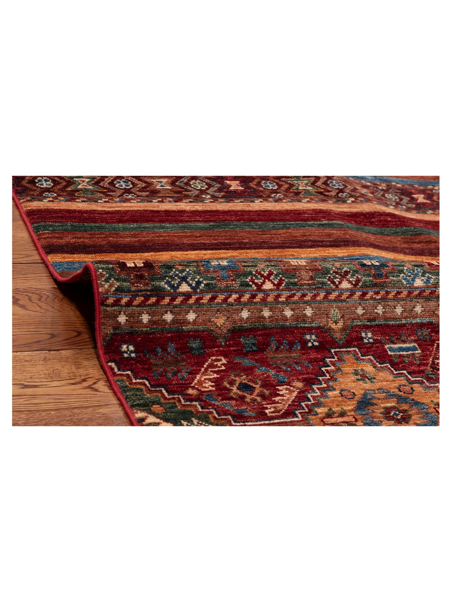 Horosan 152017 Multi Multi 8.4x10.3 Hand Knotted Rug