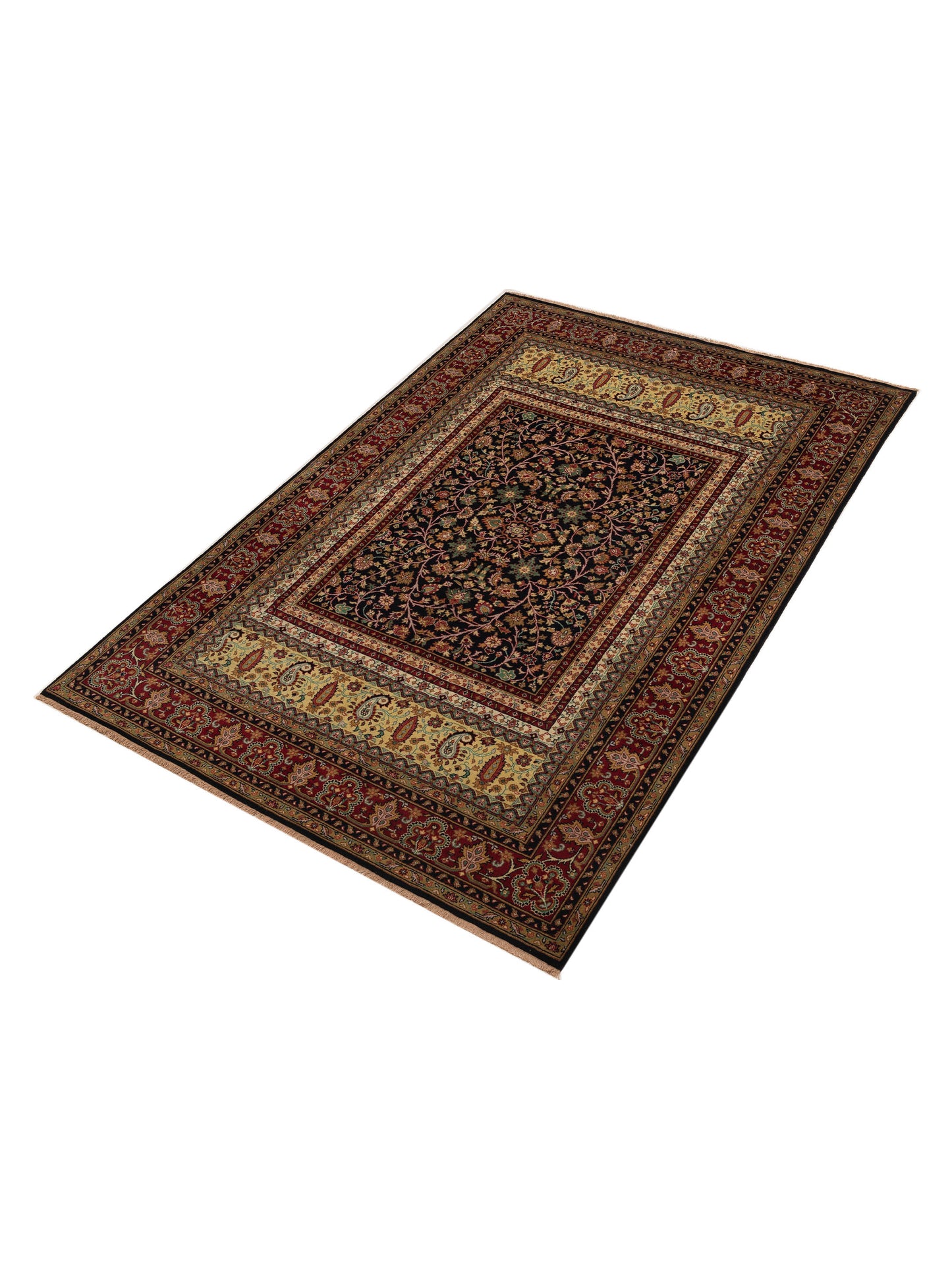 Sivas 152093 Multi Multi 6.1x9.1 Hand Knotted Rug