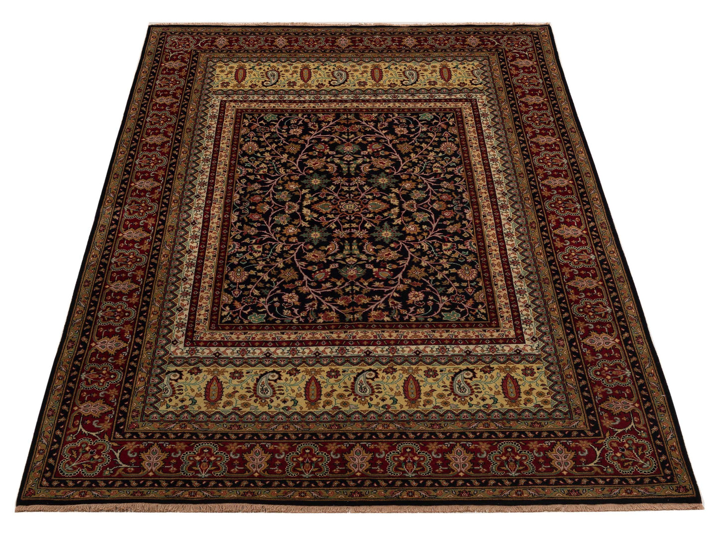 Sivas 152093 Multi Multi 6.1x9.1 Hand Knotted Rug