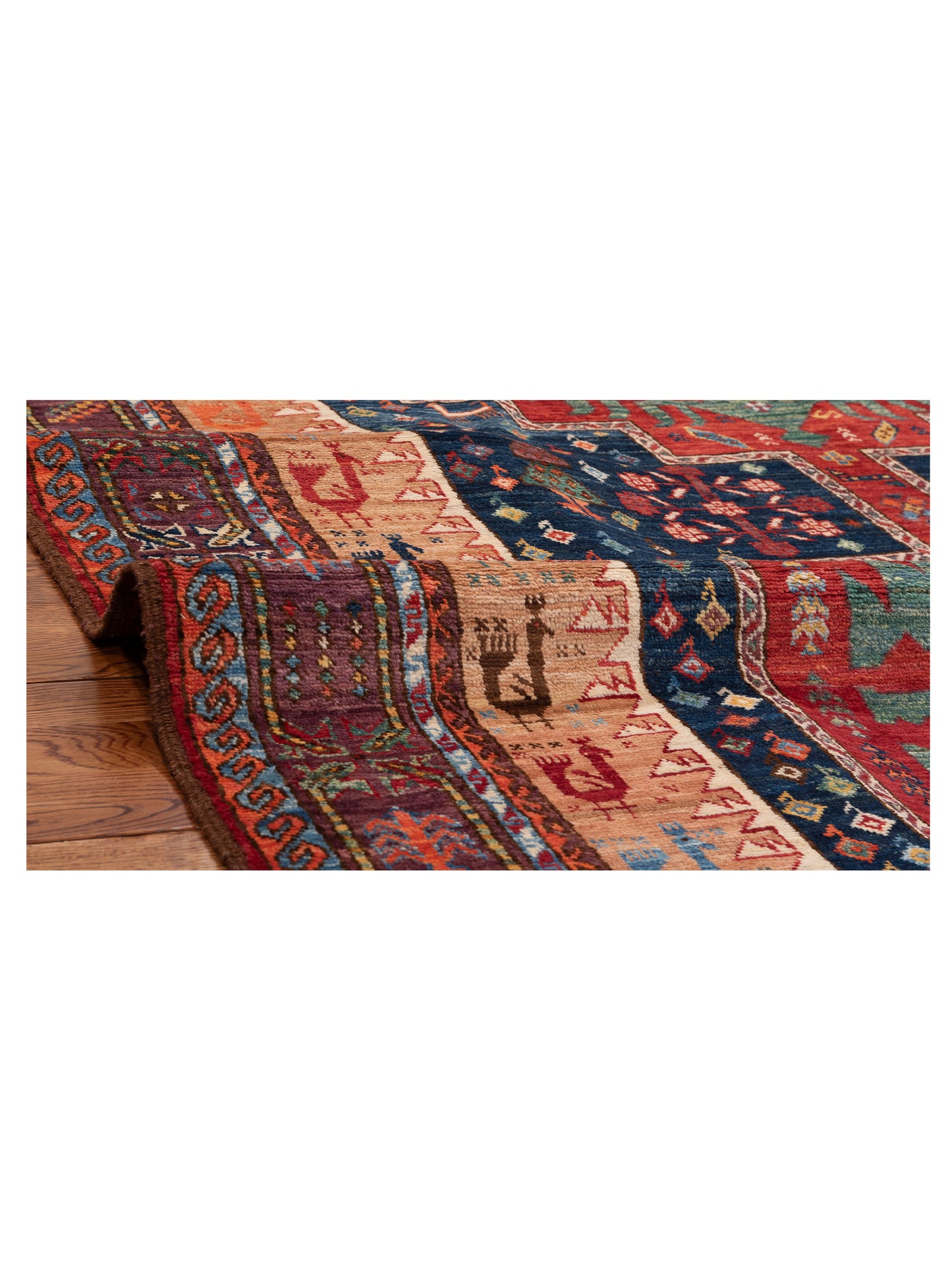 Kars 152386 Multi Multi 6.1x7.3 Hand Knotted Rug