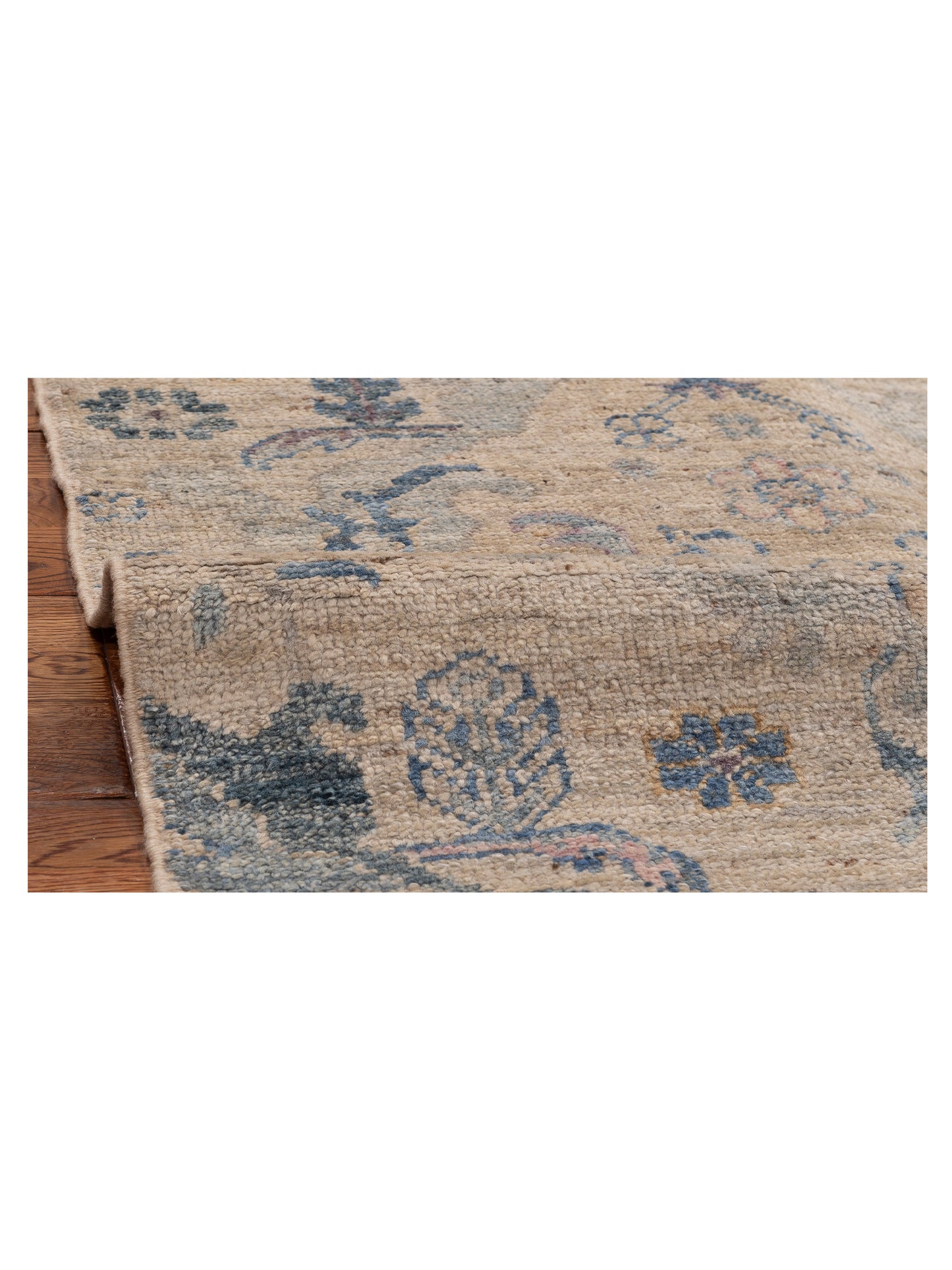 Angora Oushak 152462 Gray Gray 5.9x8.4 Hand Knotted Rug