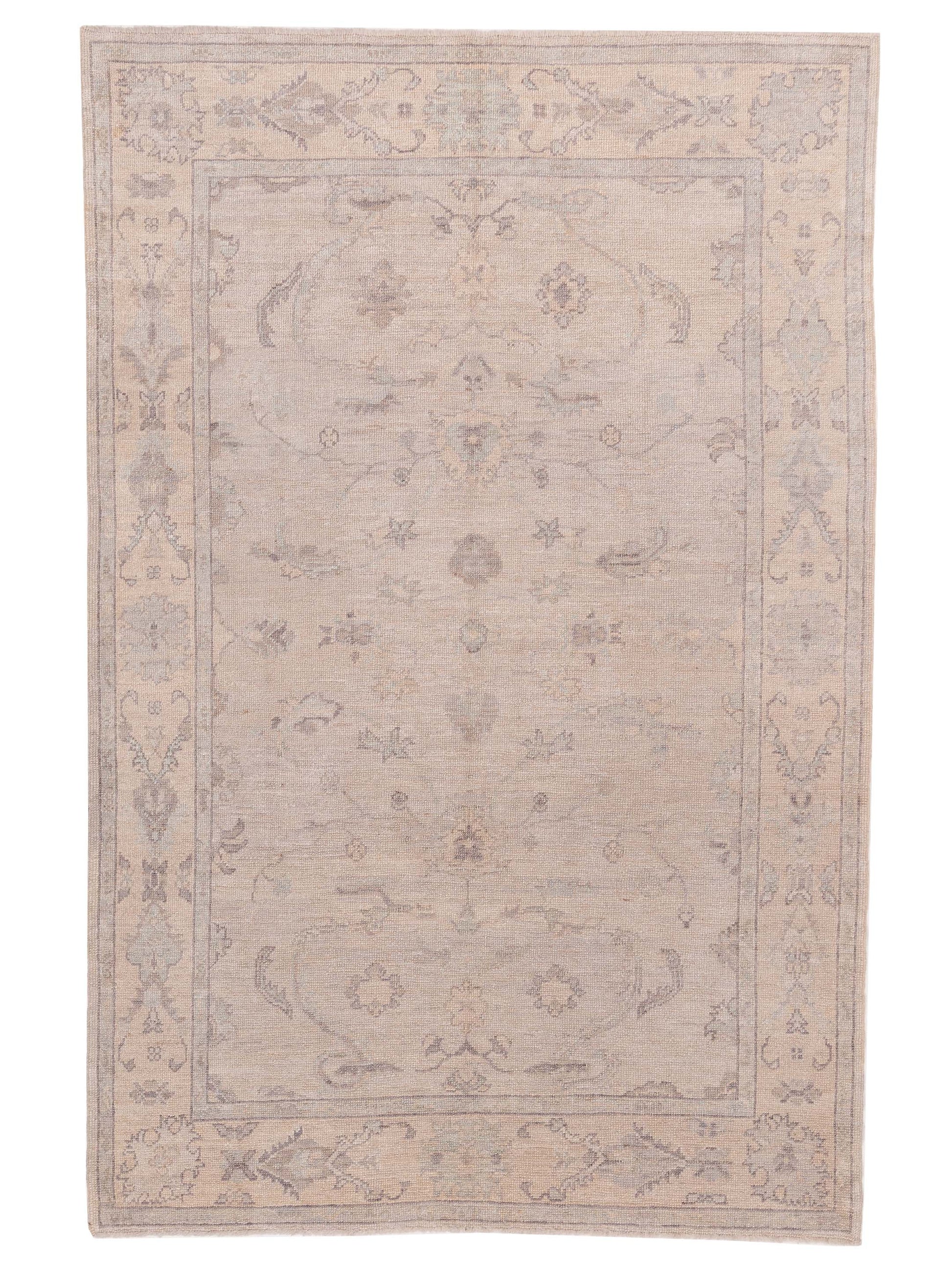 Anadol Angora Oushak  Gray Gold Traditional