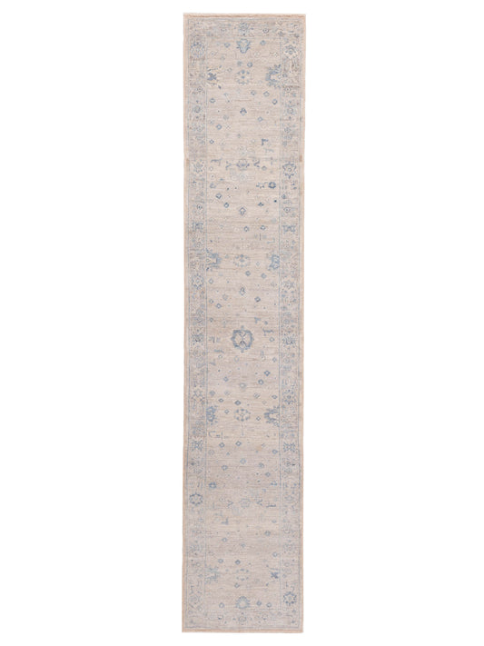 Anadol Angora Oushak  Silver Gray Traditional