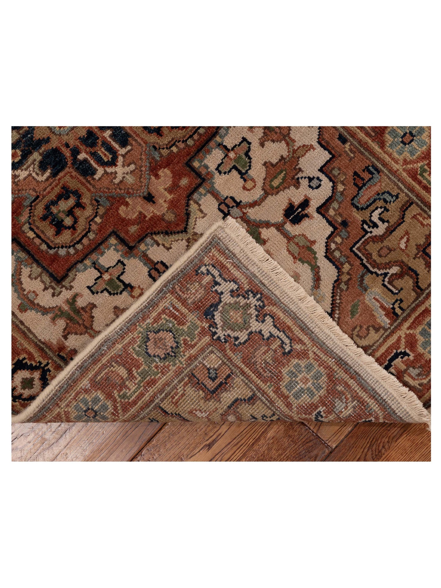 Royal 152732 Ivory Rust 2.7x11.10 Hand Knotted Rug