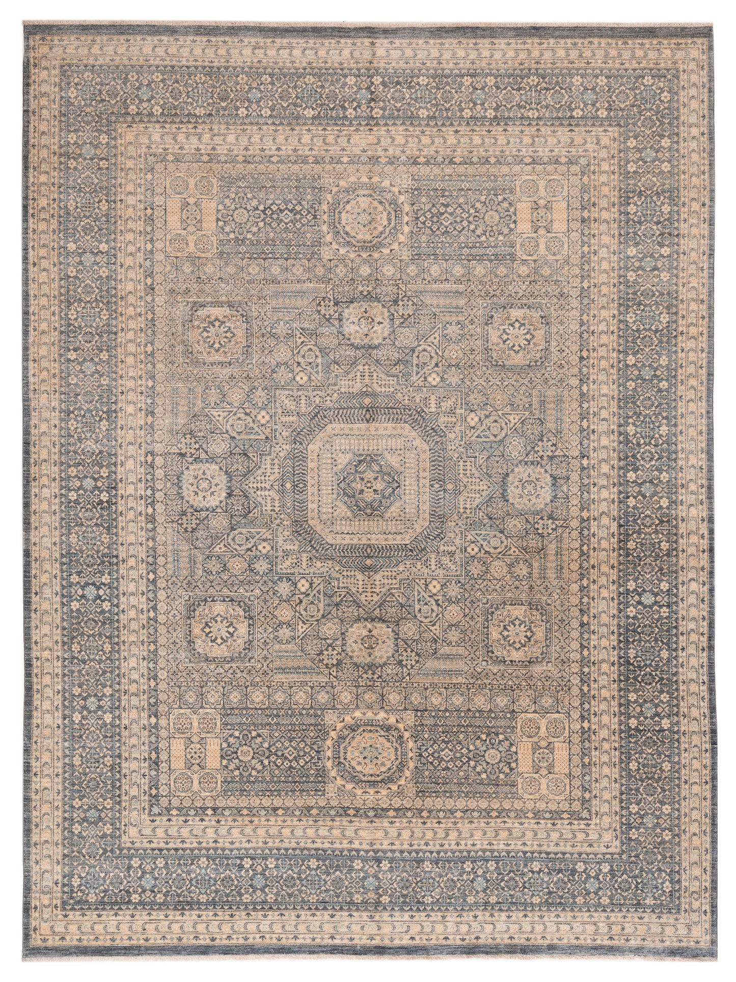 Nomad Mamluk  Gray Gray Geometric
