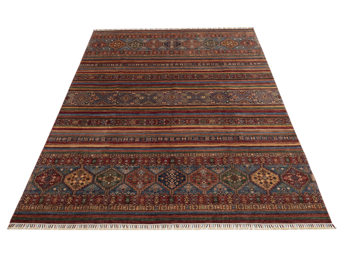 Horosan 152792 Multi Multi 8.9x12 Hand Knotted Rug
