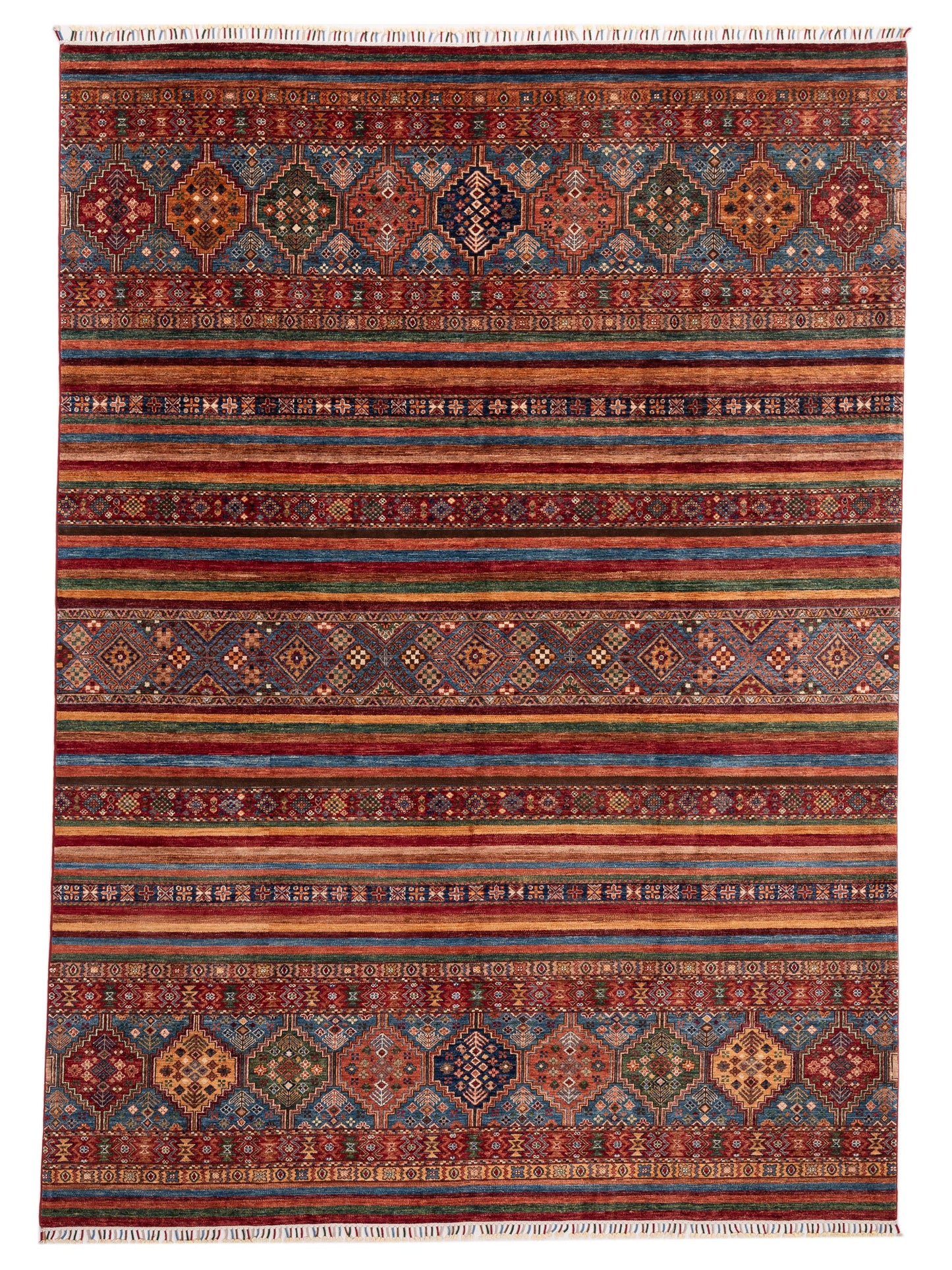 Horosan 152792 Multi Multi 8.9x12 Hand Knotted Rug