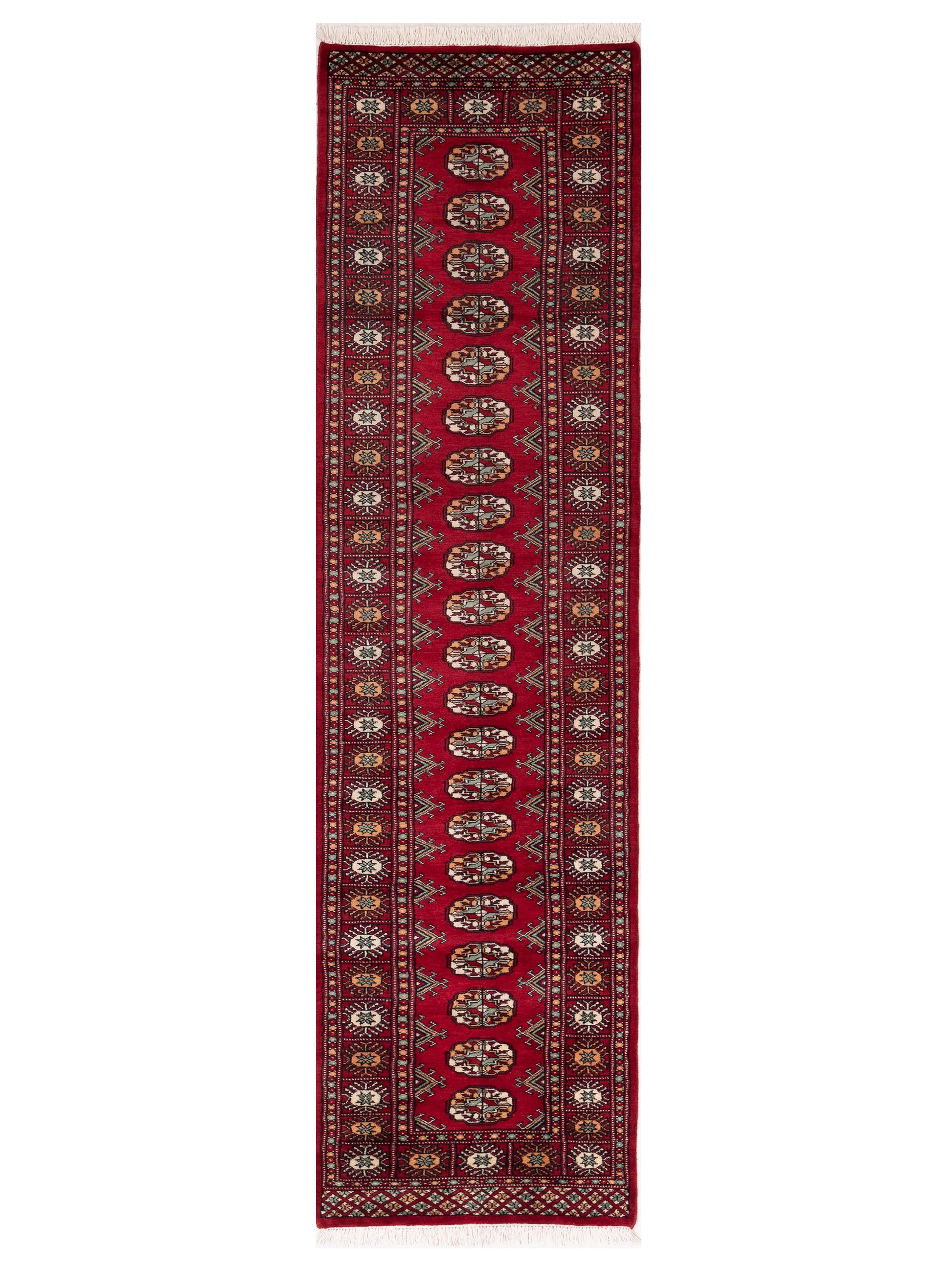 Nomad Bokhara  Red Red Traditional
