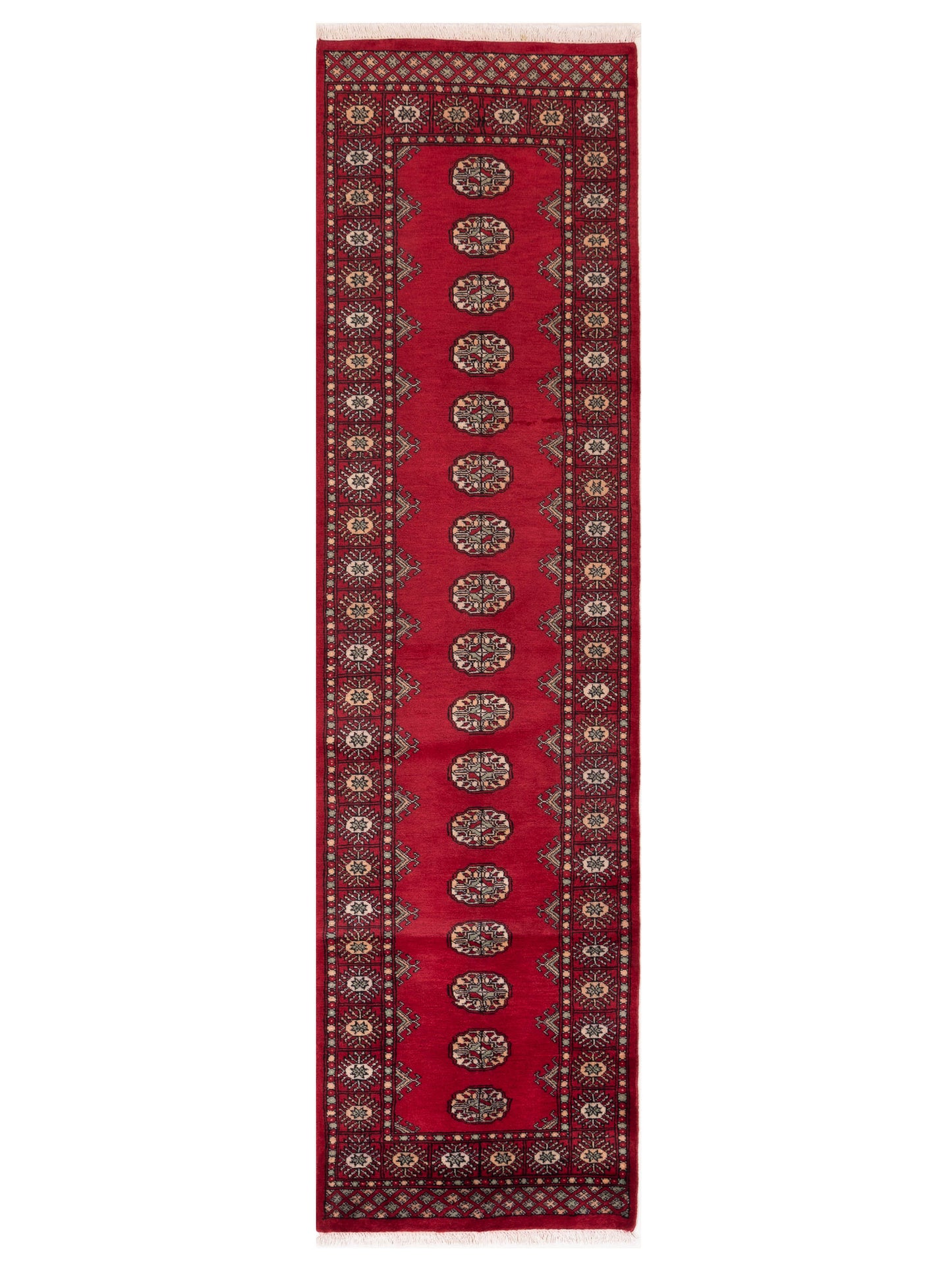 Nomad Bokhara  Red Red Traditional