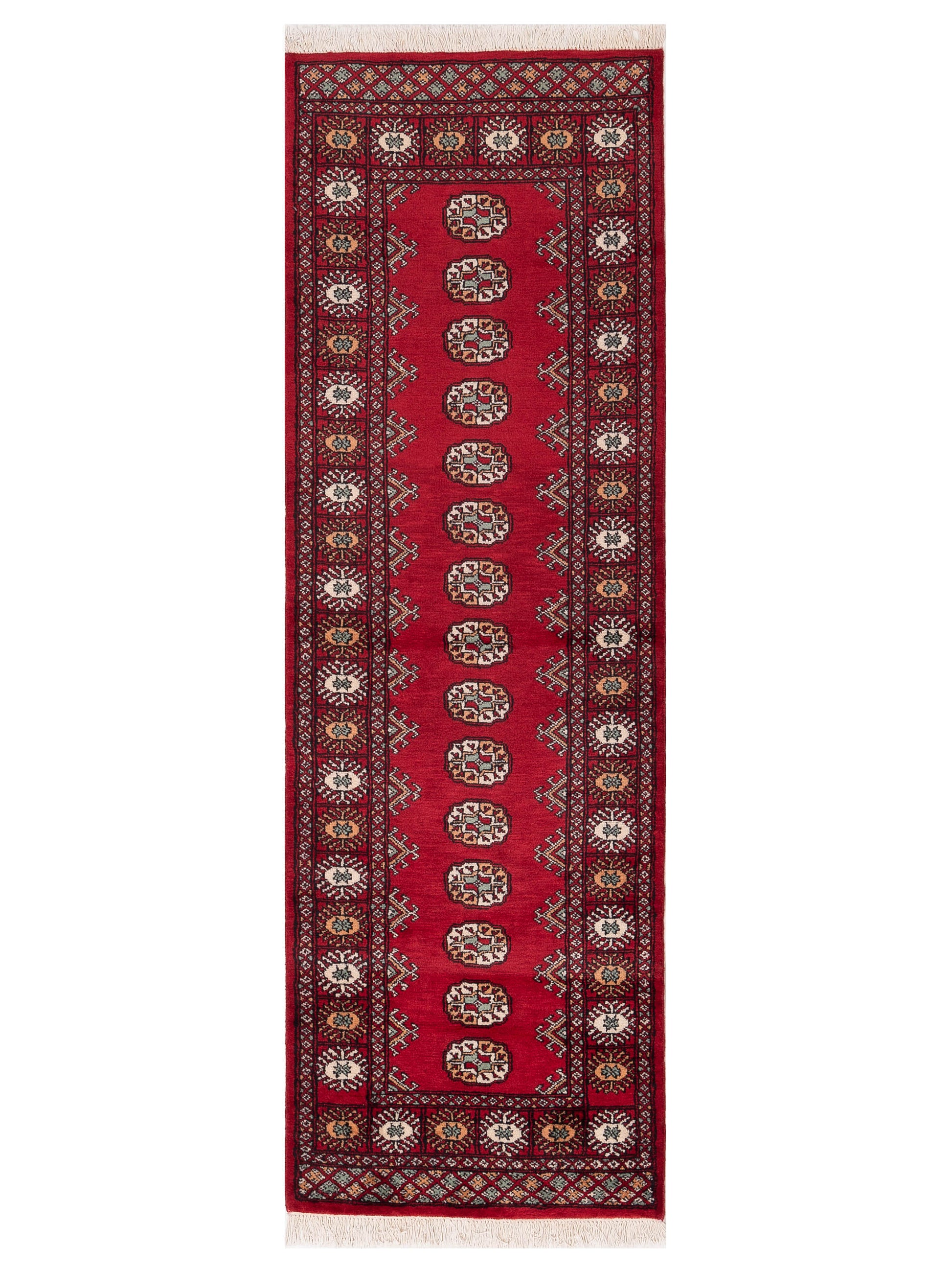 Nomad Bokhara  Red Red Traditional