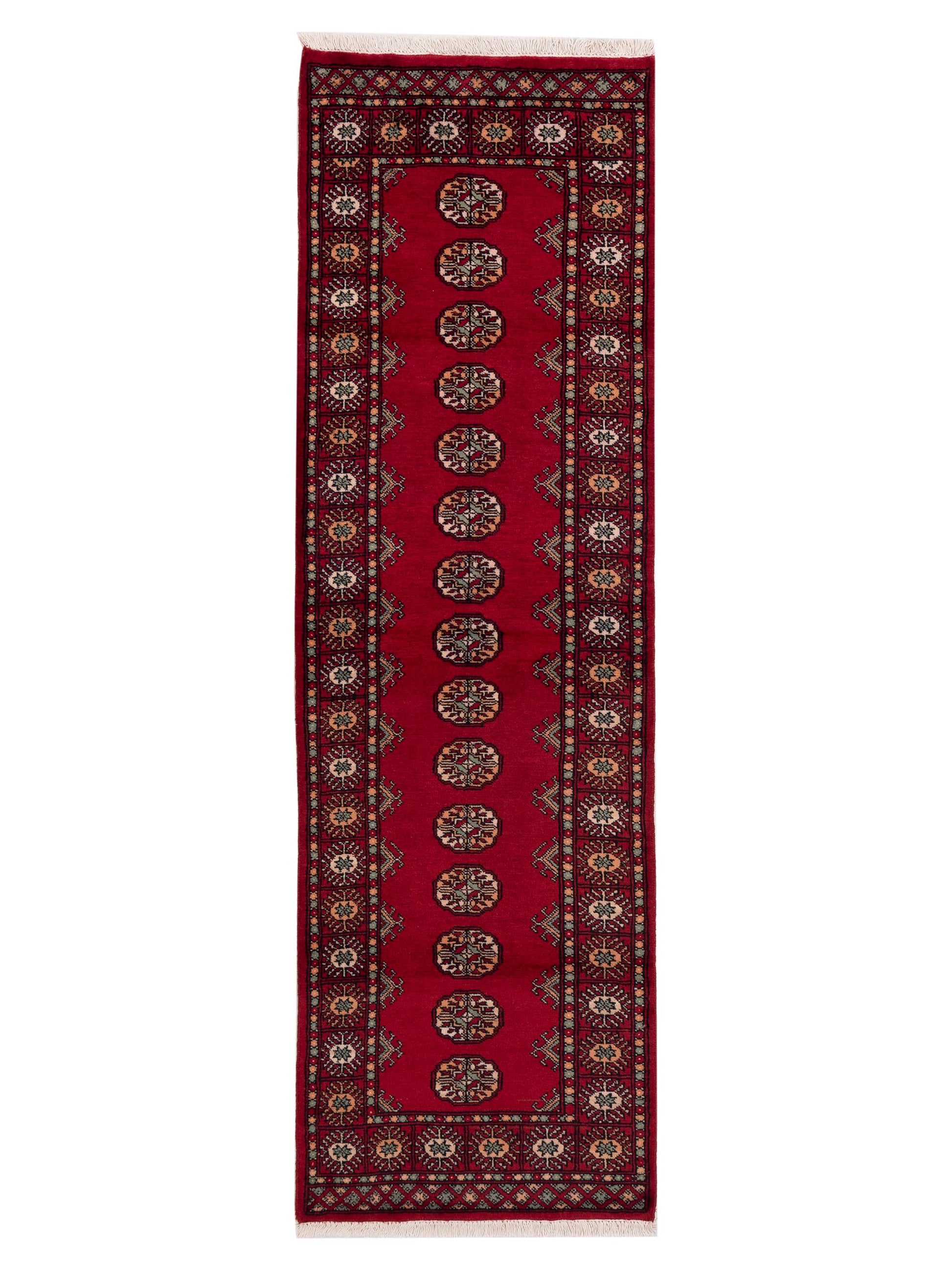 Nomad Bokhara  Red Red Traditional