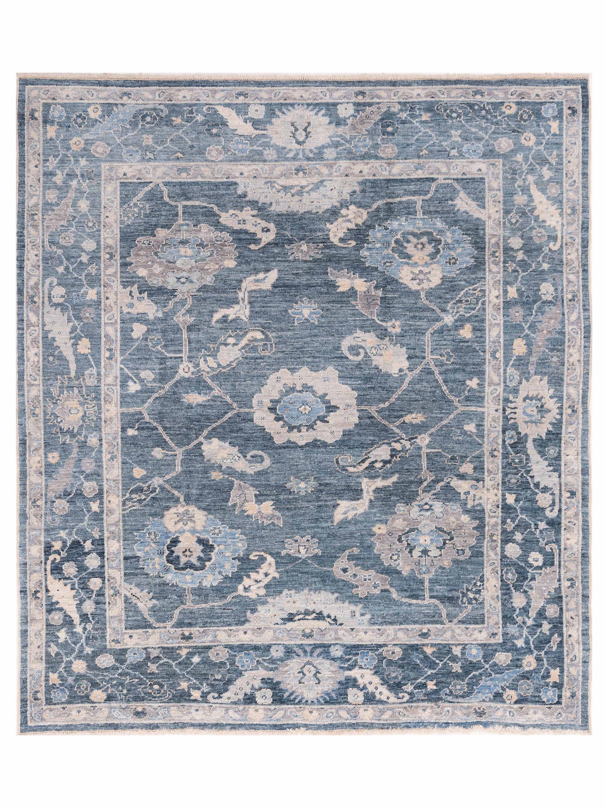 Anadol Angora Oushak  Blue Blue Traditional