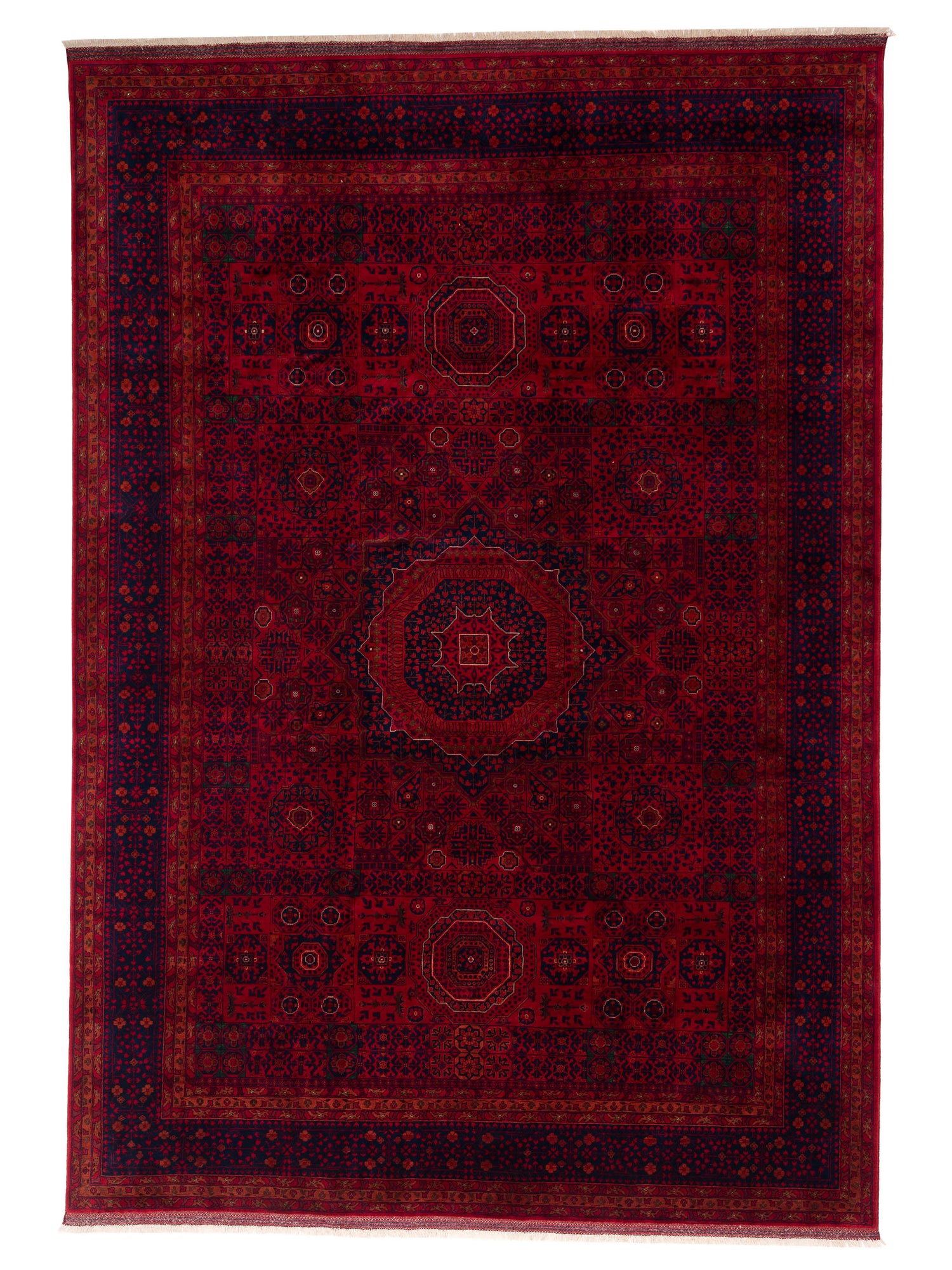 Nomad Afghan Belcik  Red Navy Tribal